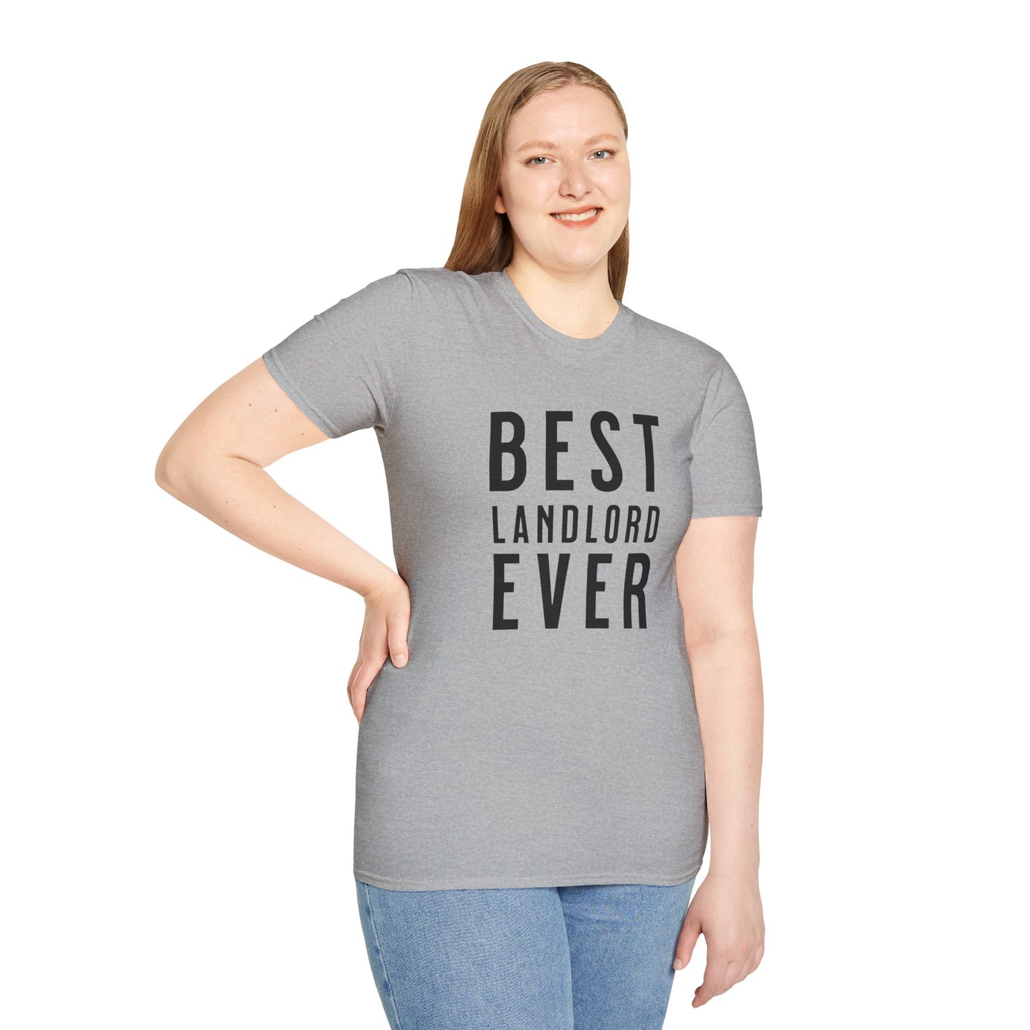 Best Landlord Ever - Bold Font Landlord T-Shirt