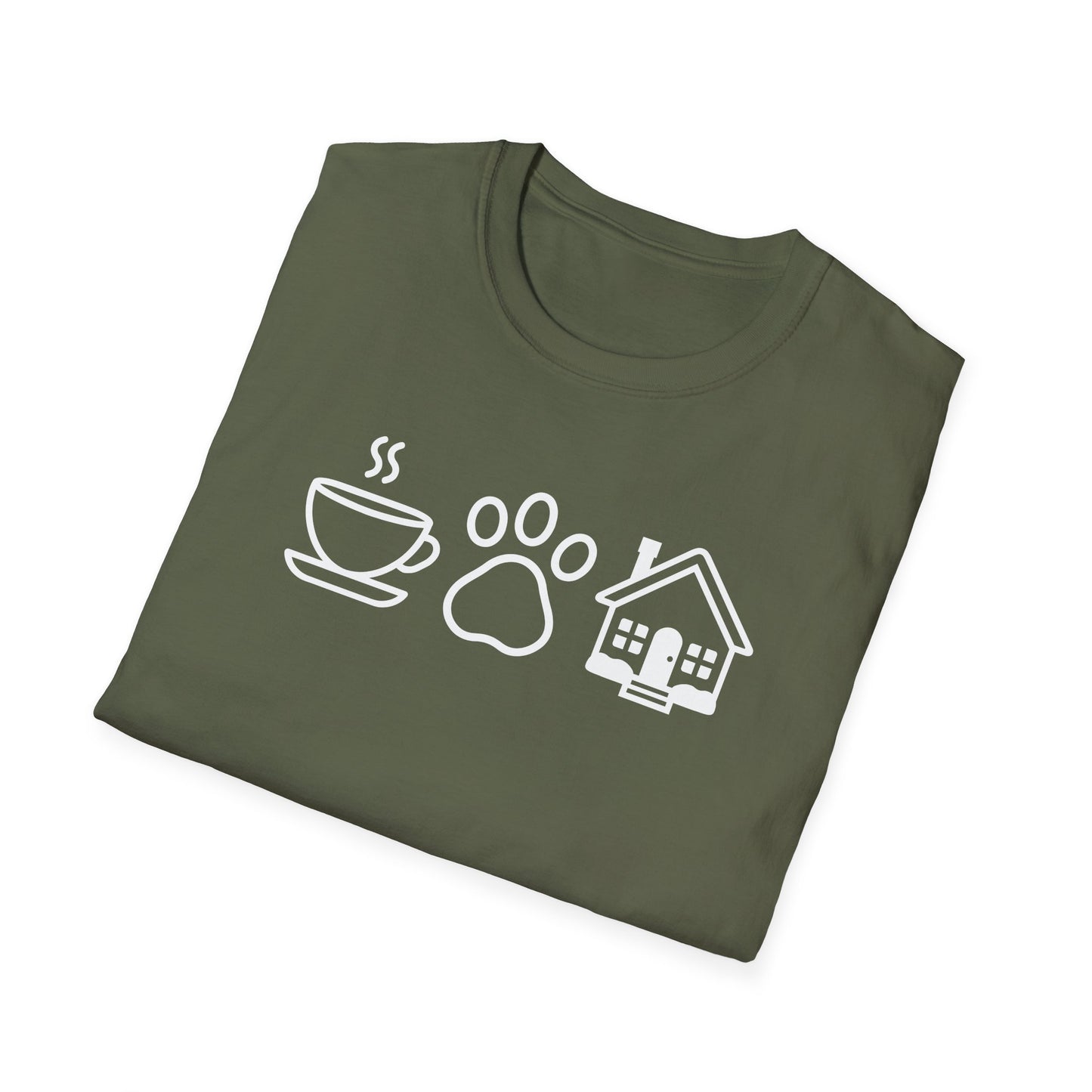 Coffee Pets Homes Icon - Real Estate T-Shirt