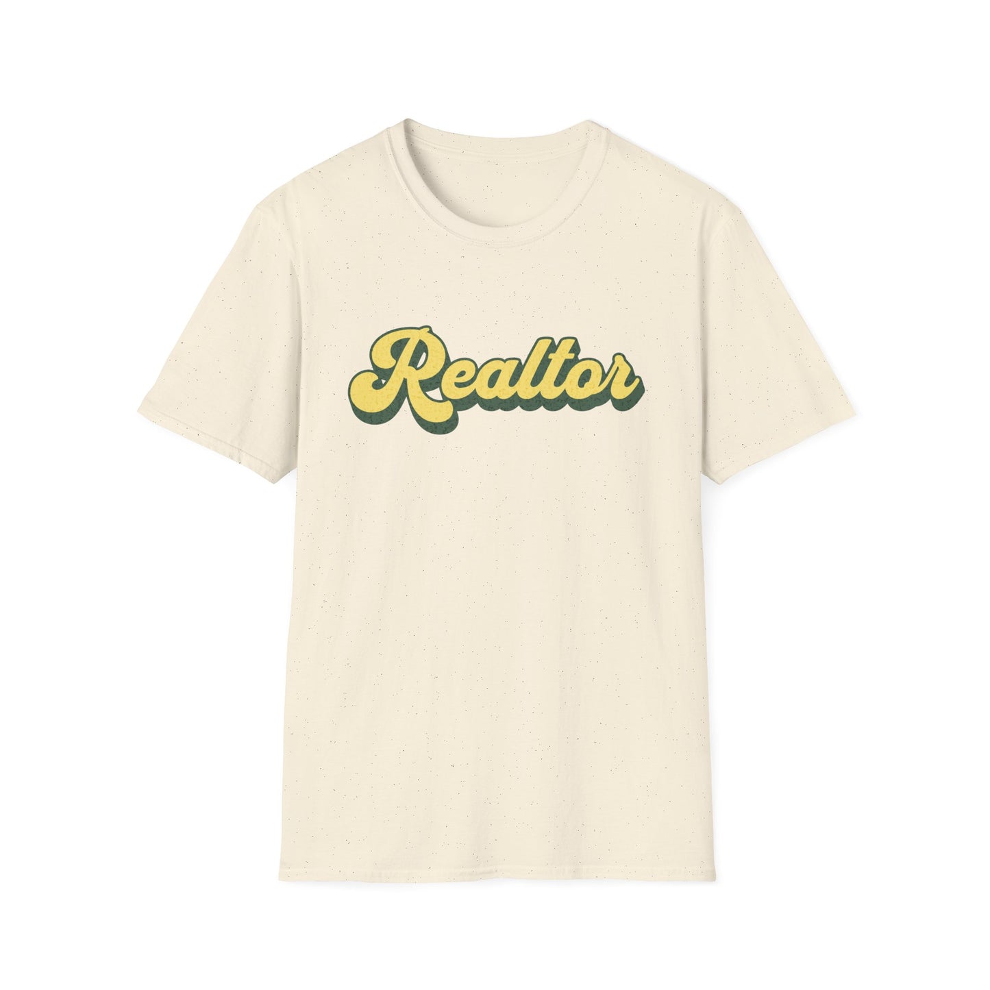 Retro Yellow Realtor - Real Estate T-Shirt