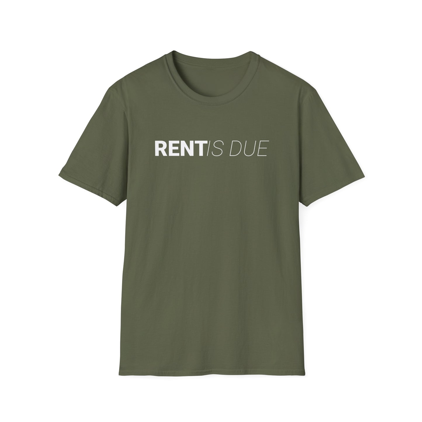 Rent is Due - Minimal Landlord T-Shirt