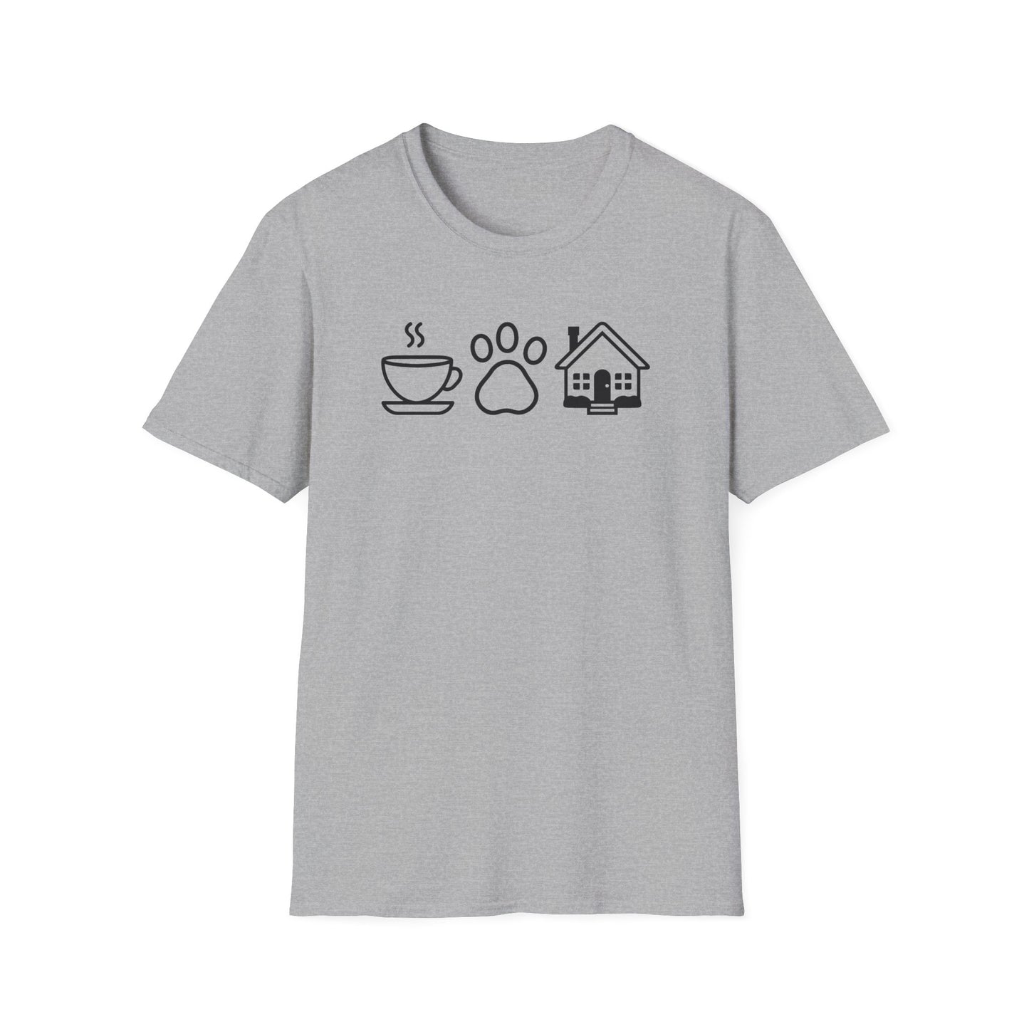 Coffee Pets Homes Icon - Real Estate T-Shirt