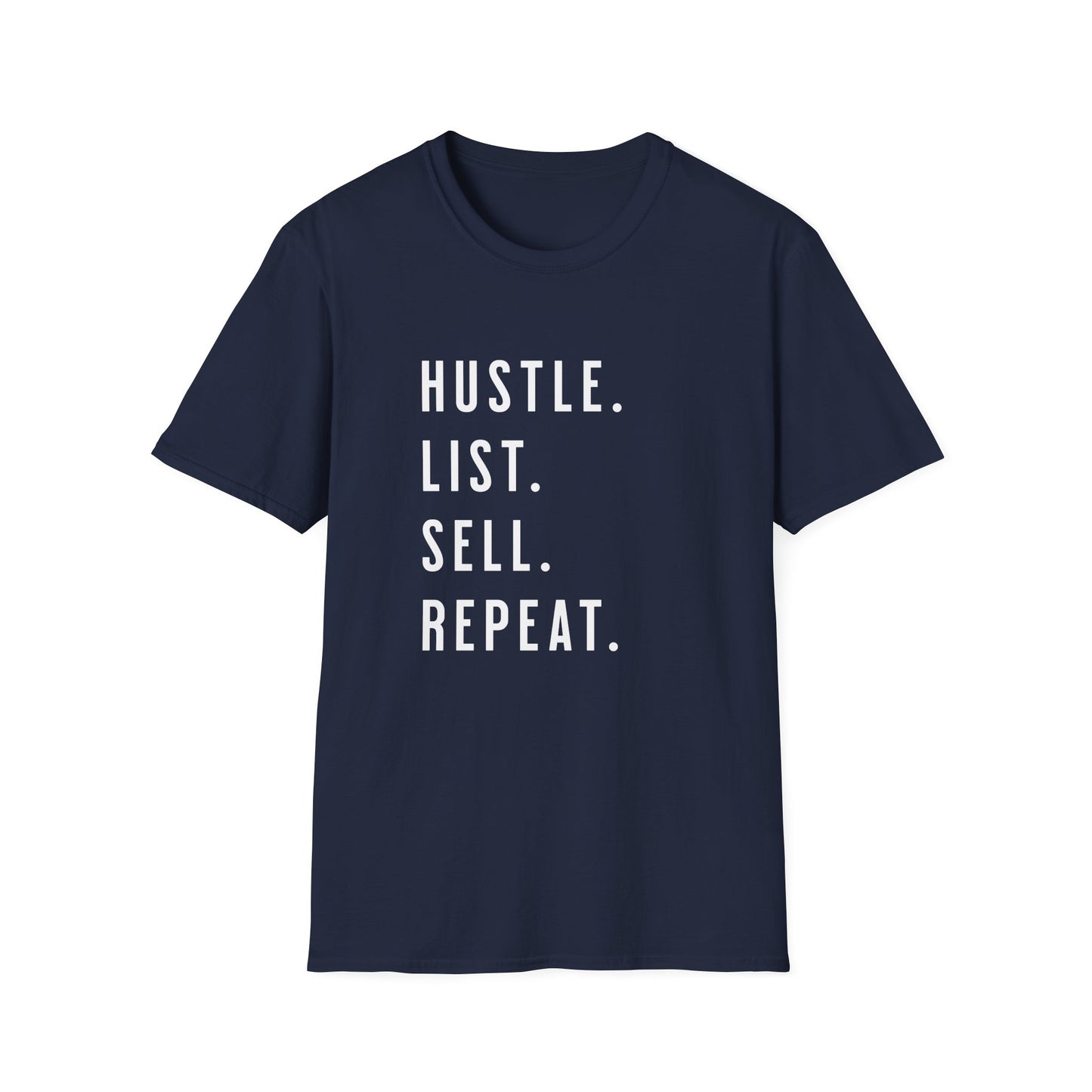 Hustle List Sell Repeat - Real Estate T-Shirt