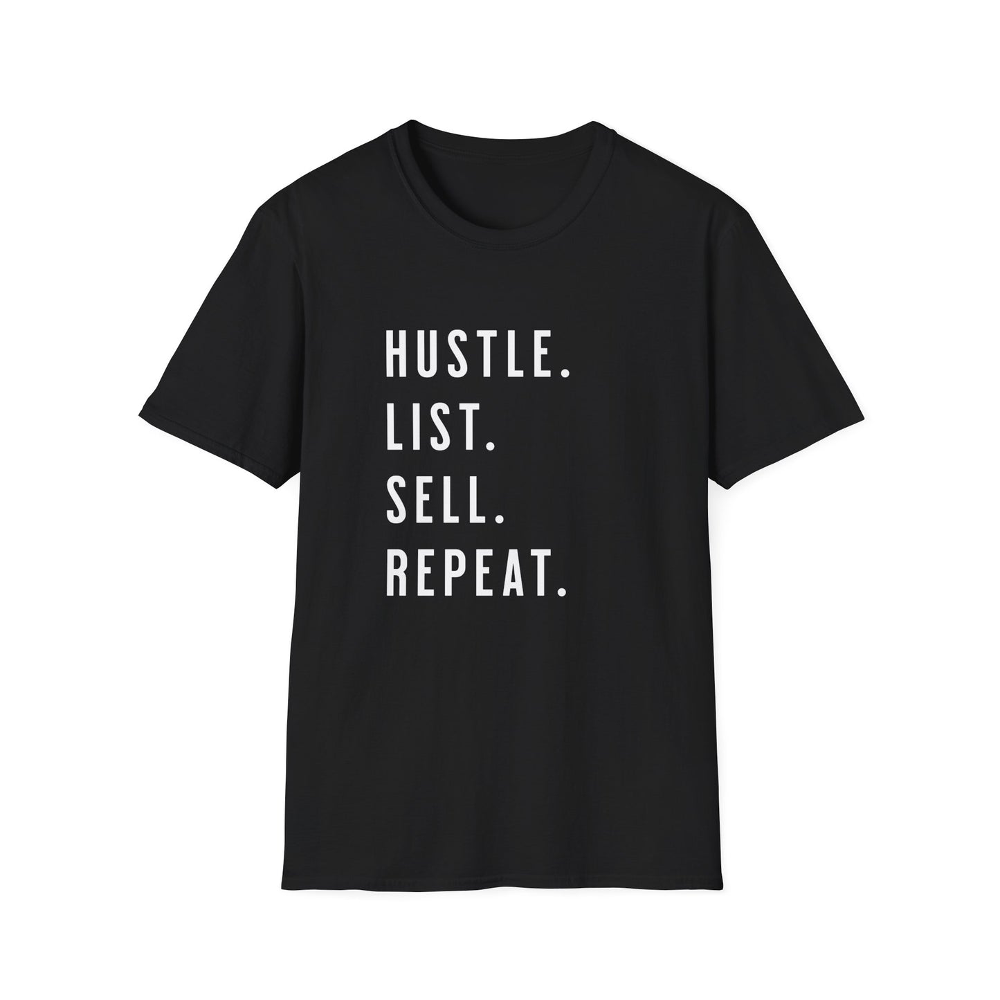 Hustle List Sell Repeat - Real Estate T-Shirt