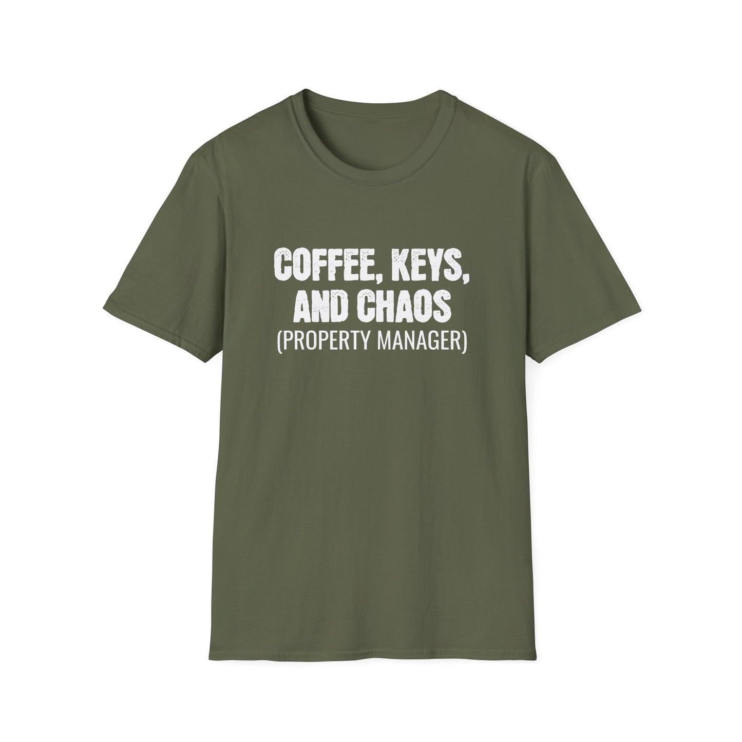 Coffee Keys Chaos - Property Manager T-Shirt