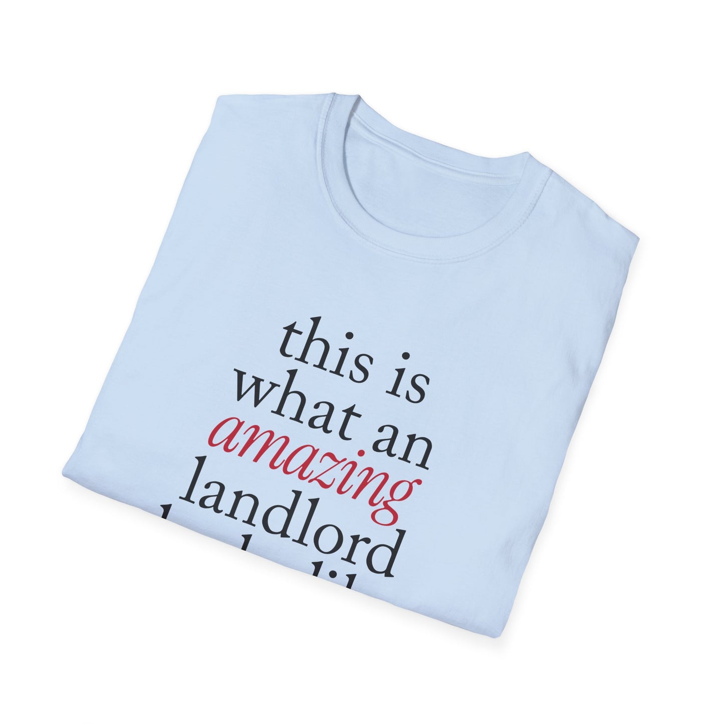 This is what an amazing Landlord looks like - Landlord T-Shirt