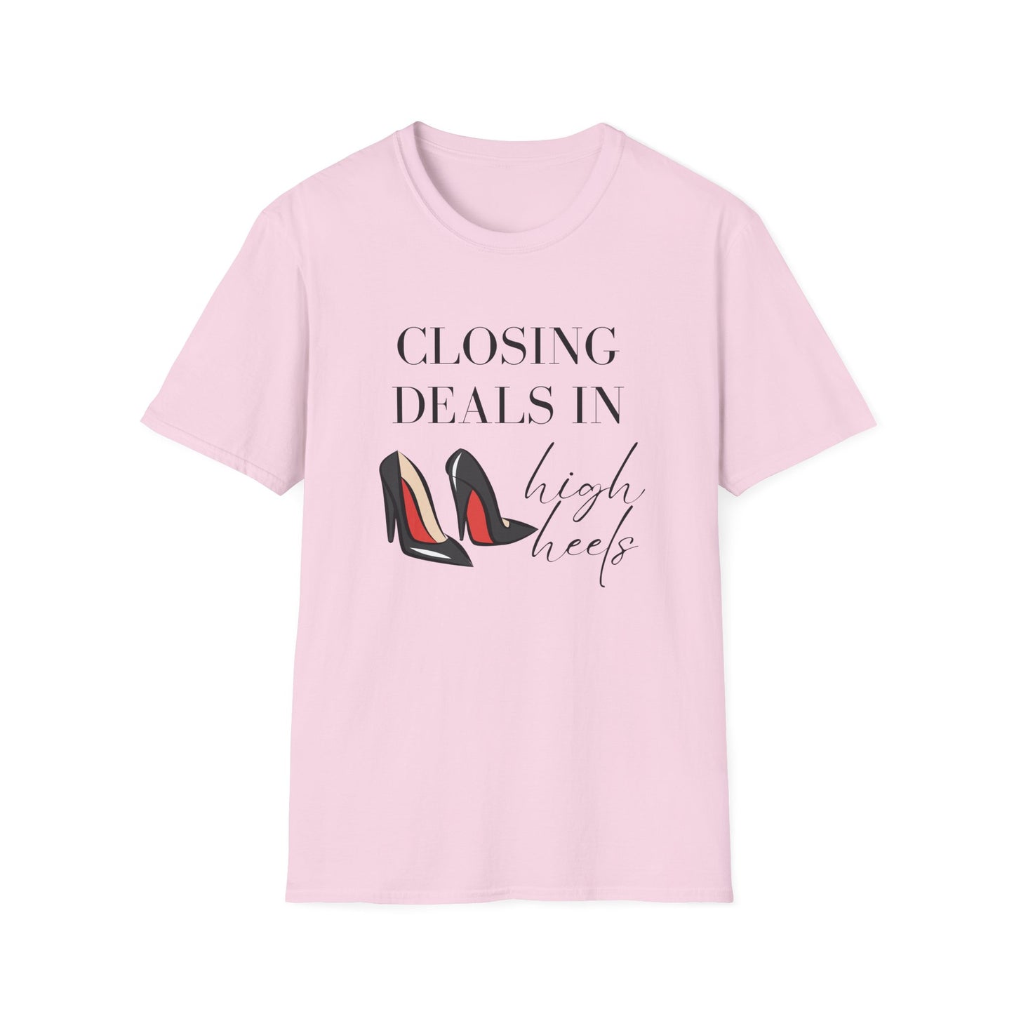Closing Deels in High Heels - Women's Real Estate T-Shirt