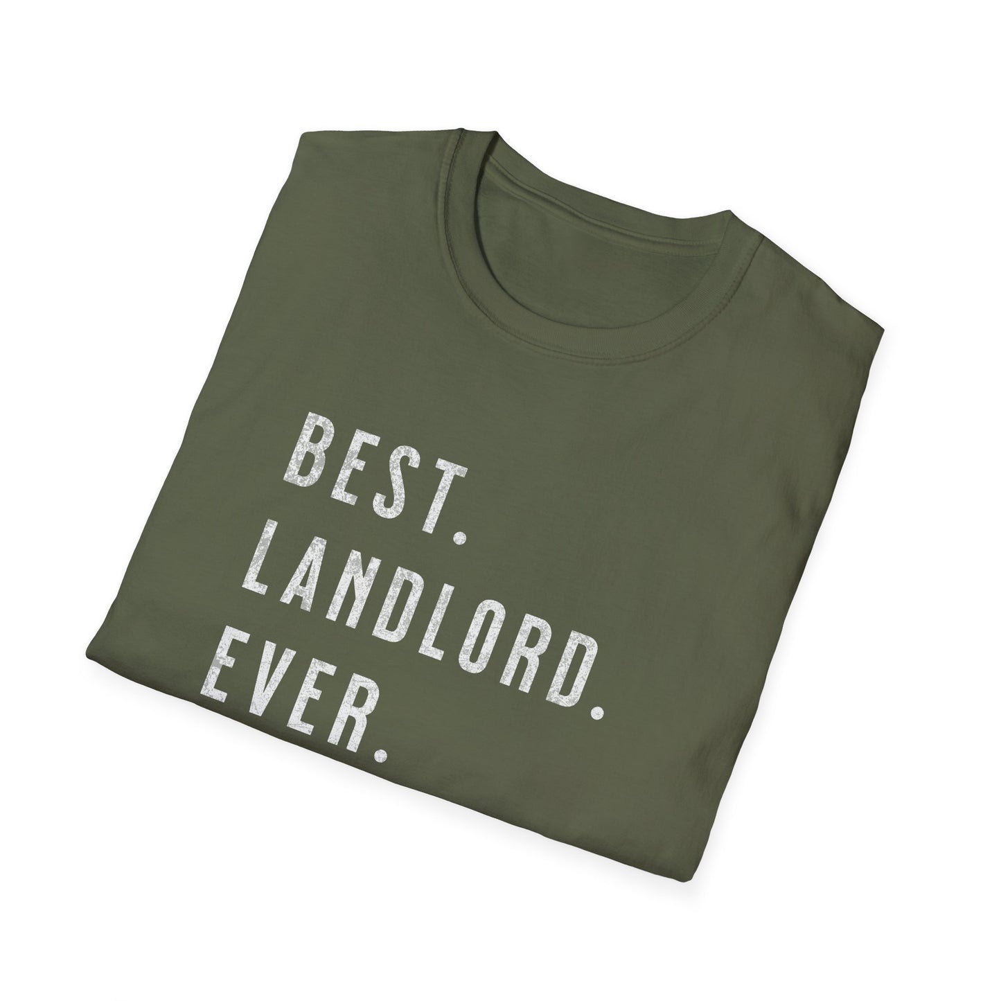 Best Landlord Ever - Distressed Landlord T-Shirt