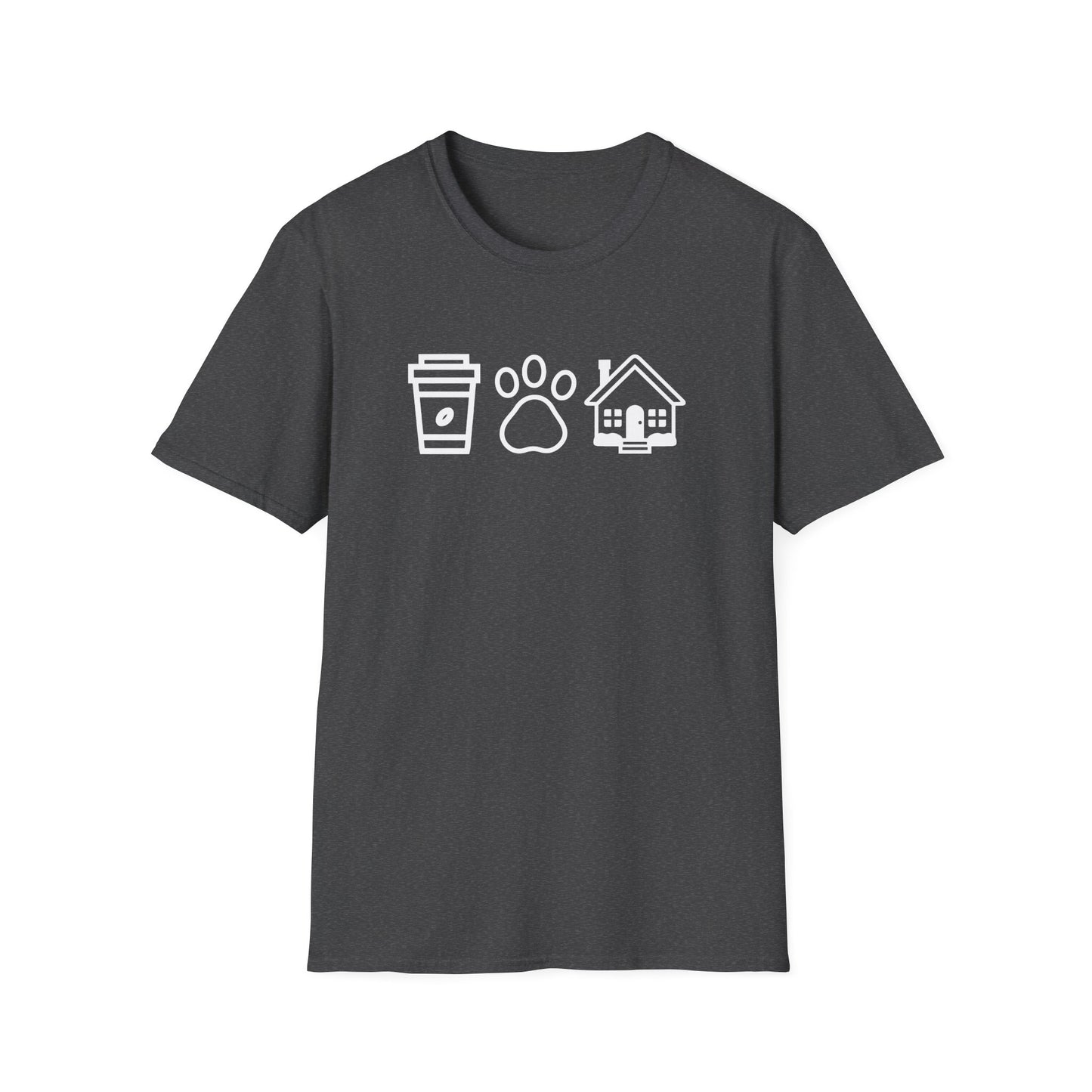 Latte Pets Homes Icon - Real Estate T-Shirt