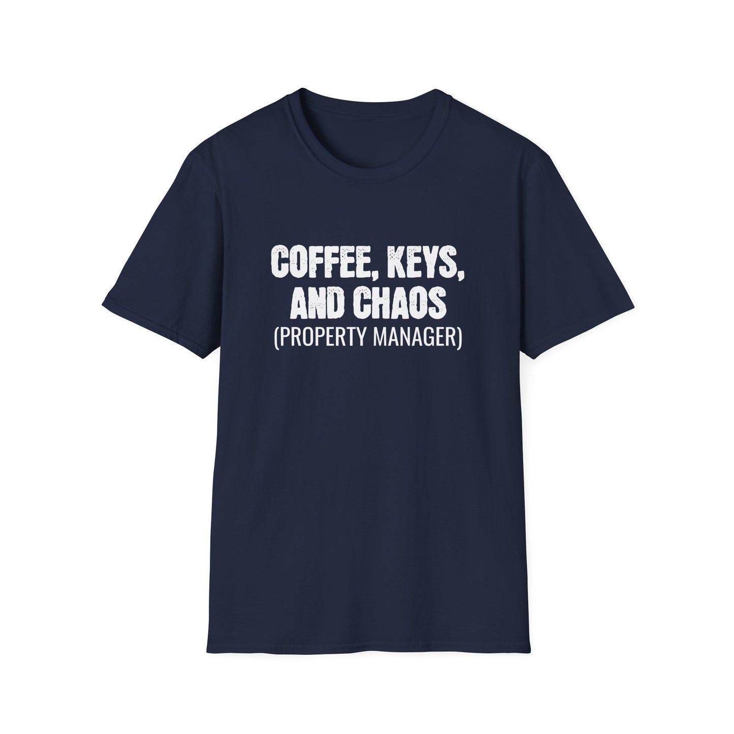 Coffee Keys Chaos - Property Manager T-Shirt