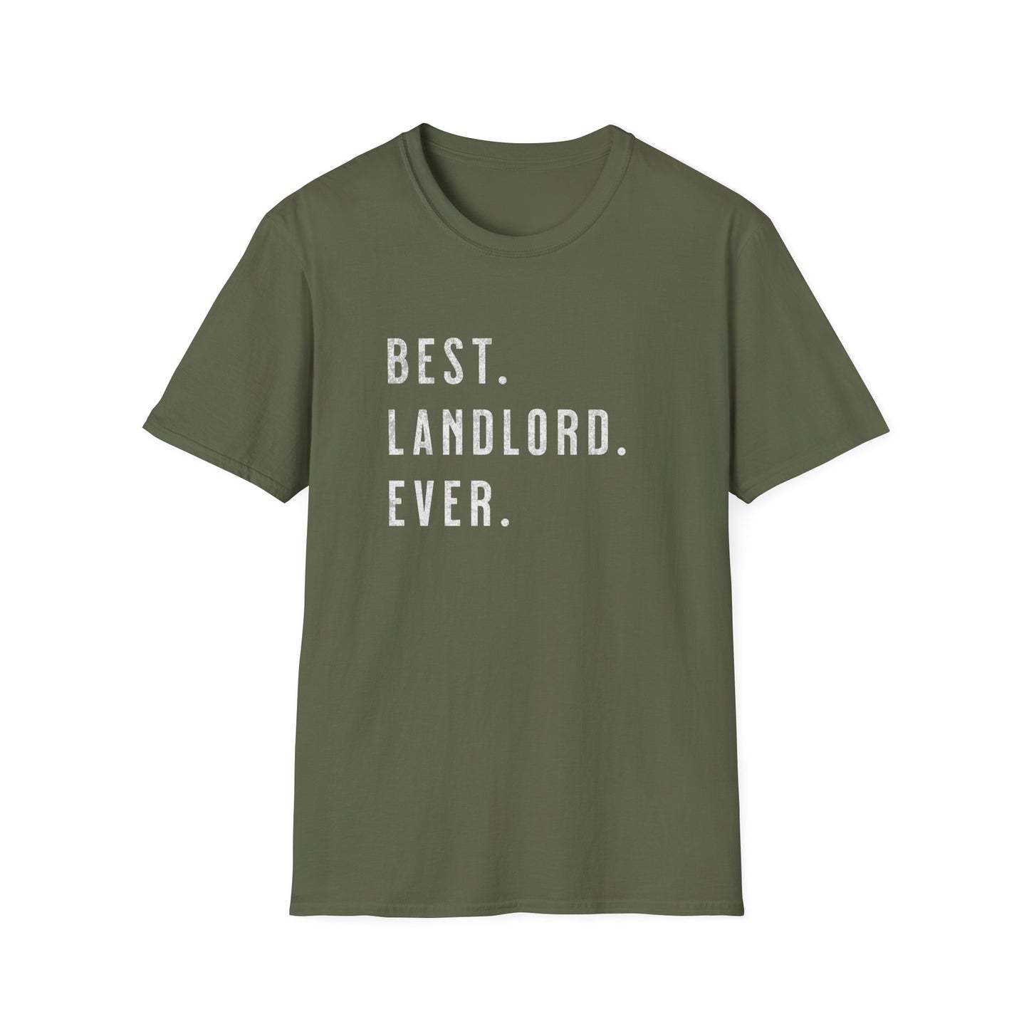 Best Landlord Ever - Distressed Landlord T-Shirt