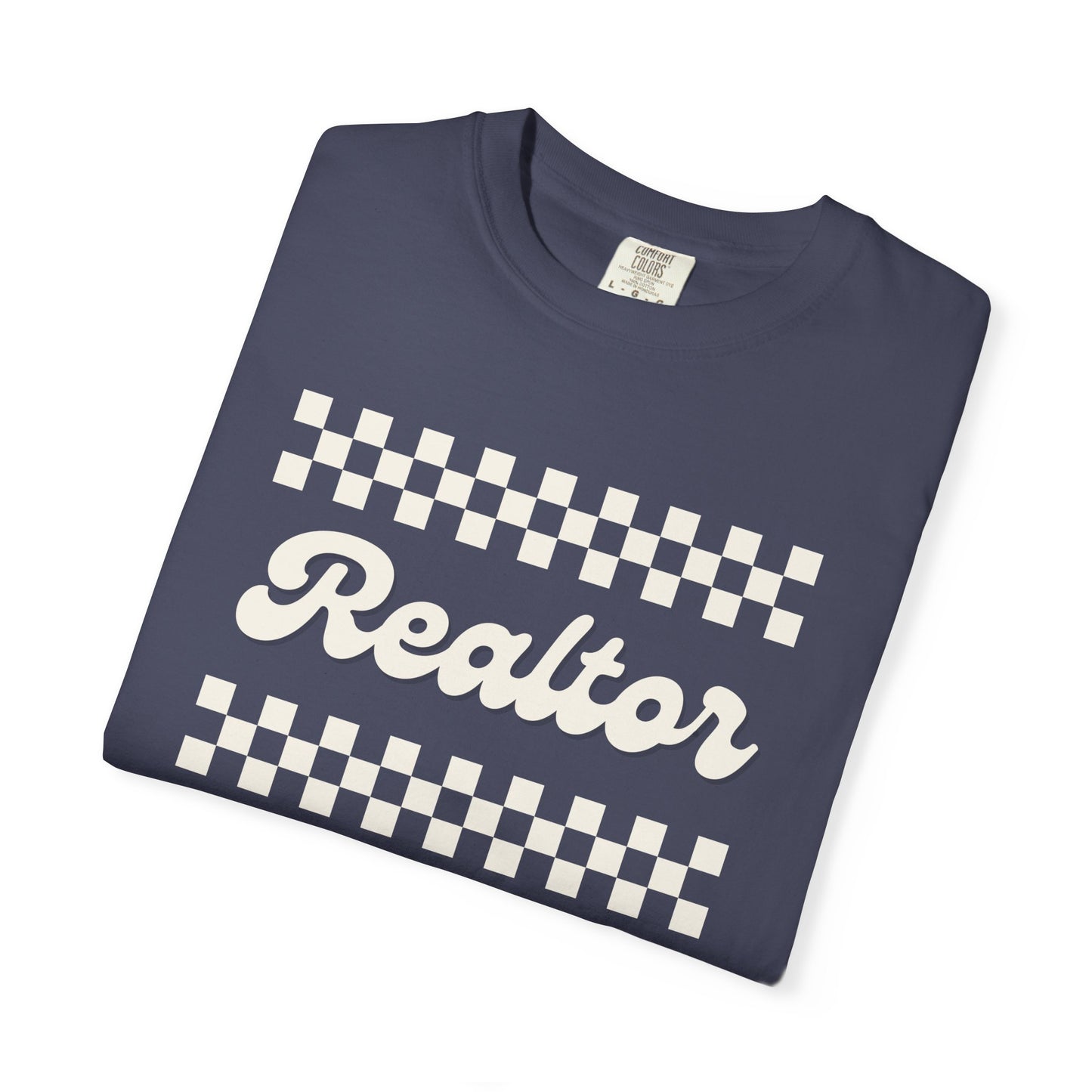 Realtor Checker Print - Real Estate T-Shirt