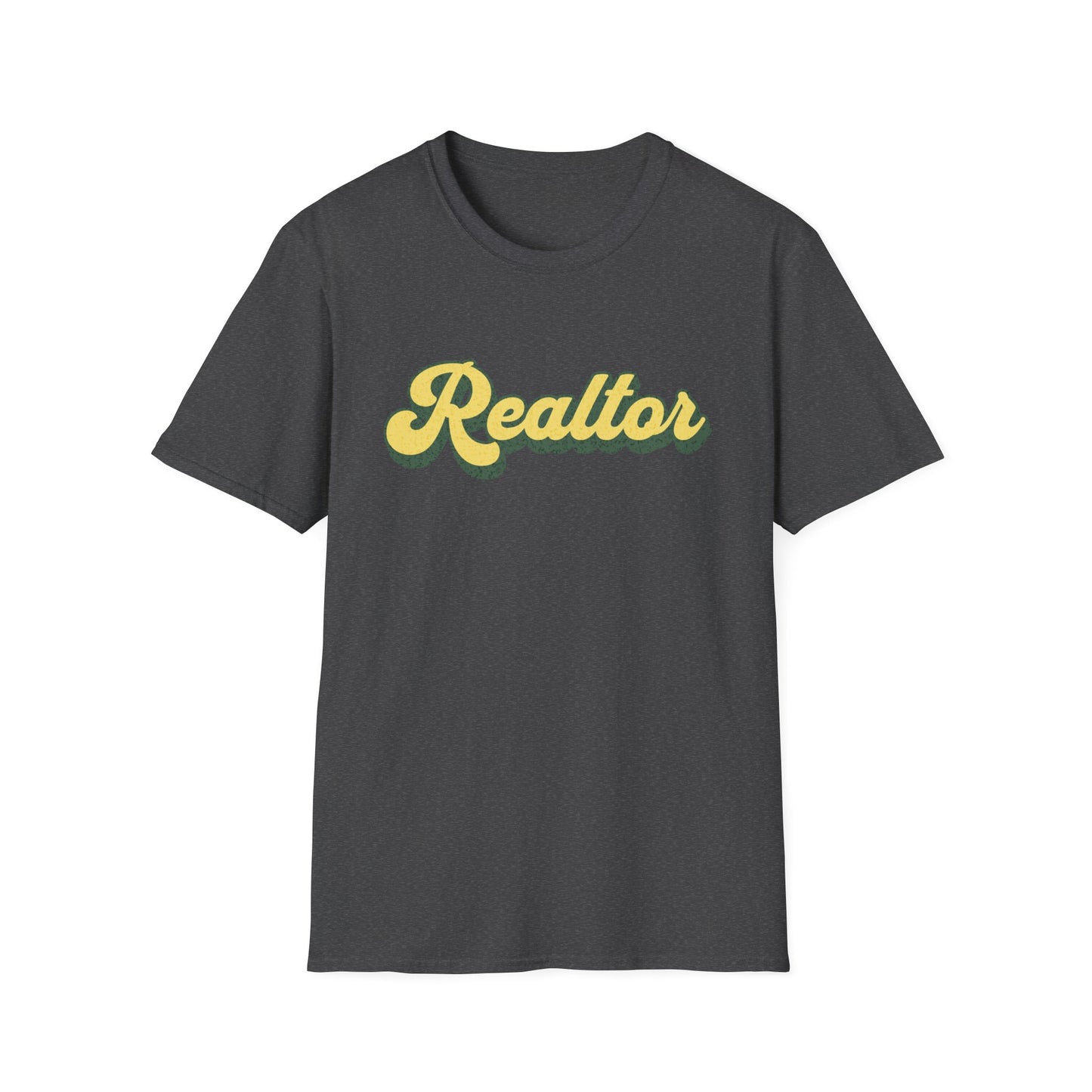 Retro Yellow Realtor - Real Estate T-Shirt