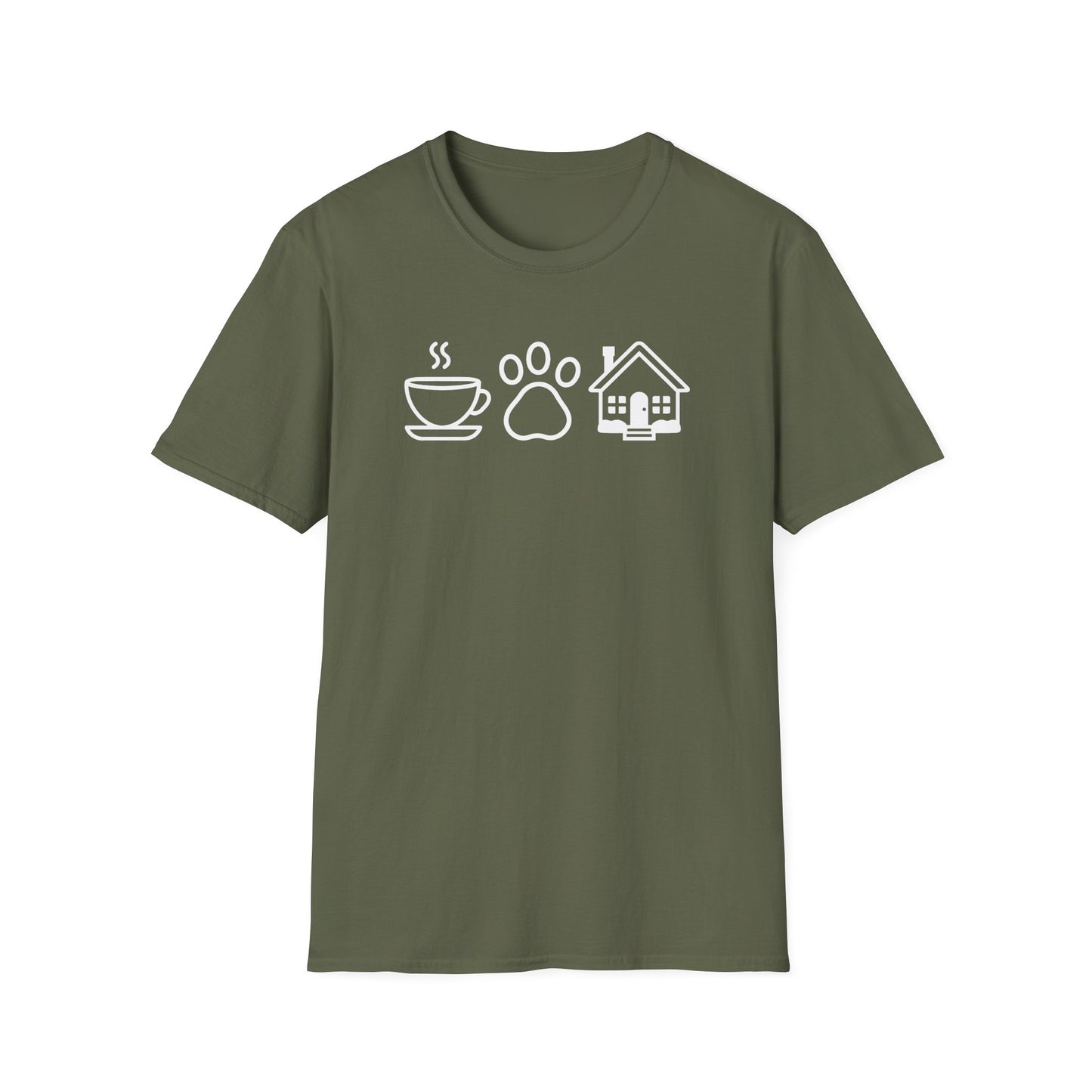 Coffee Pets Homes Icon - Real Estate T-Shirt