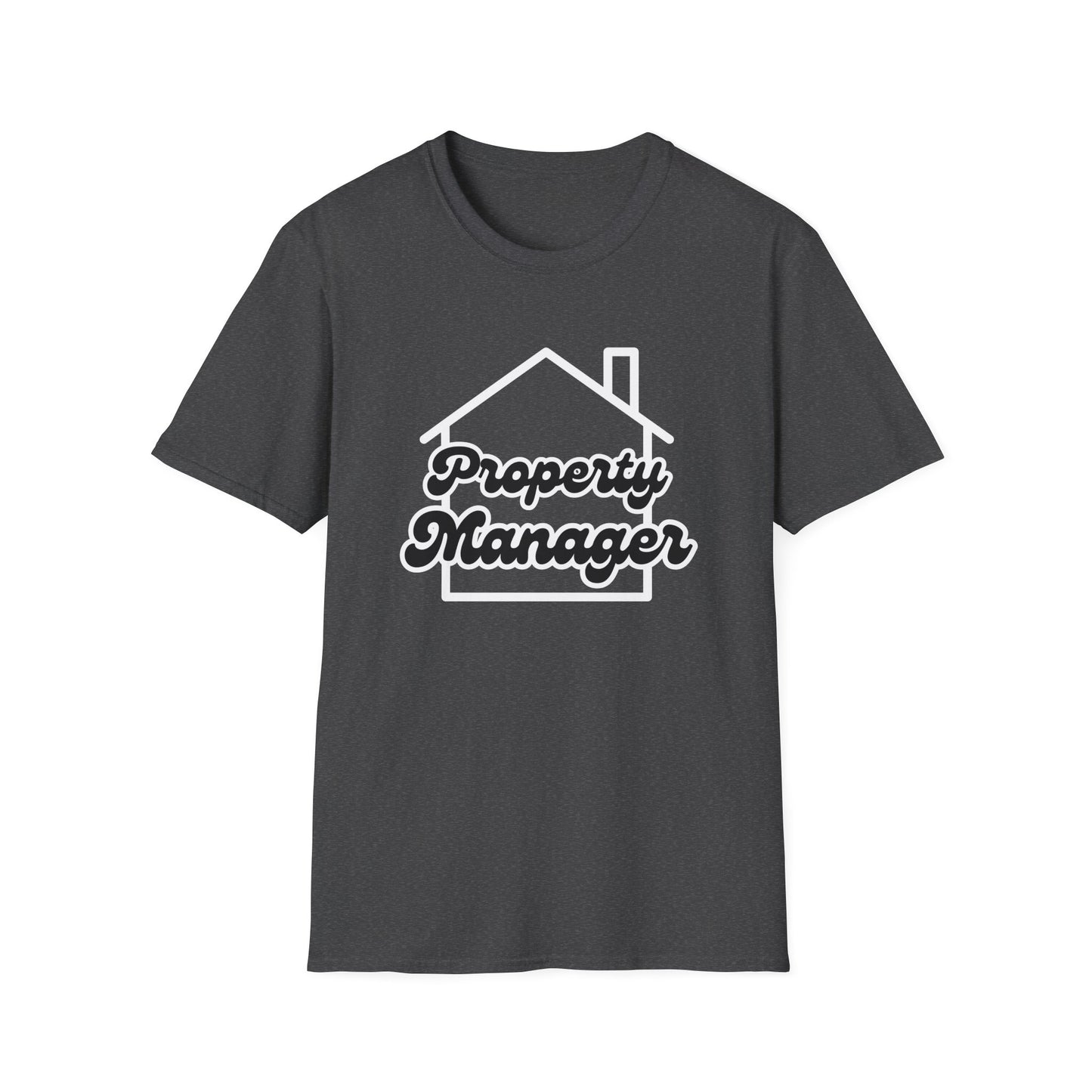 Property Manager House Icon - Real Estate T-Shirt
