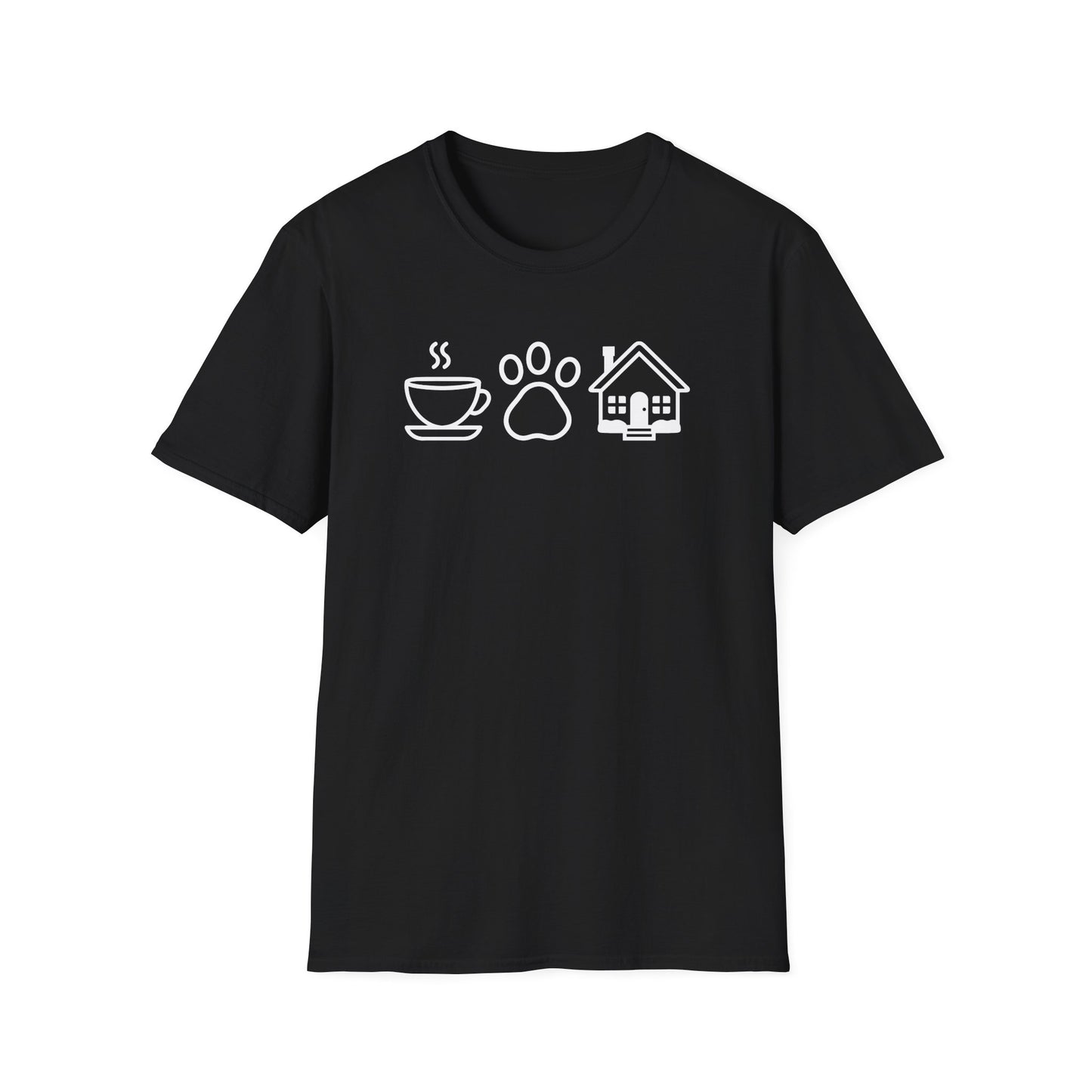 Coffee Pets Homes Icon - Real Estate T-Shirt