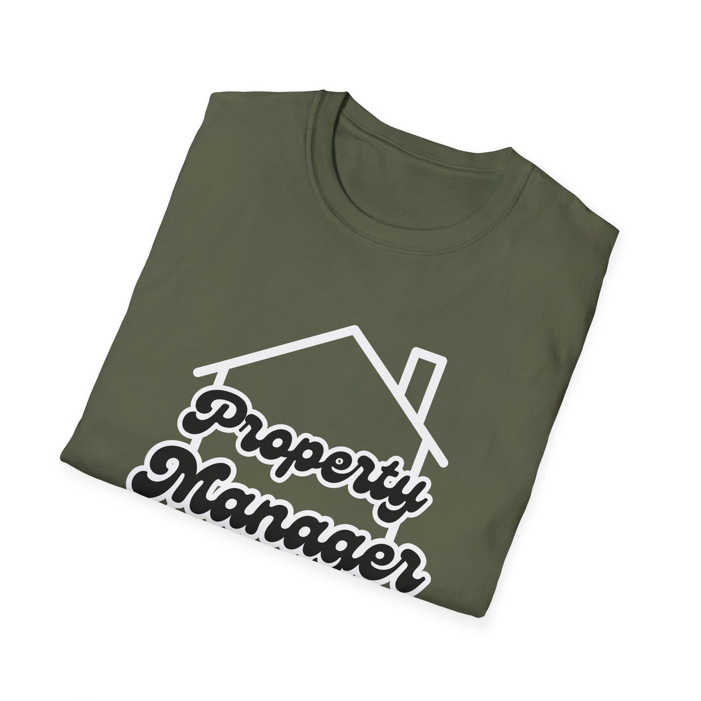 Property Manager House Icon - Real Estate T-Shirt