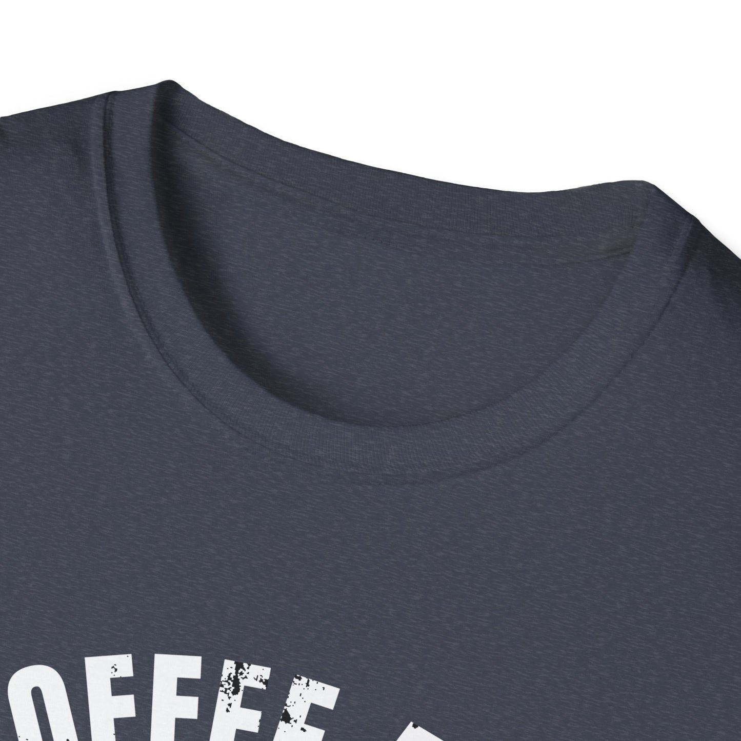 Coffee & Real Estate Vintage Distressed Font - Real Estate T-Shirt