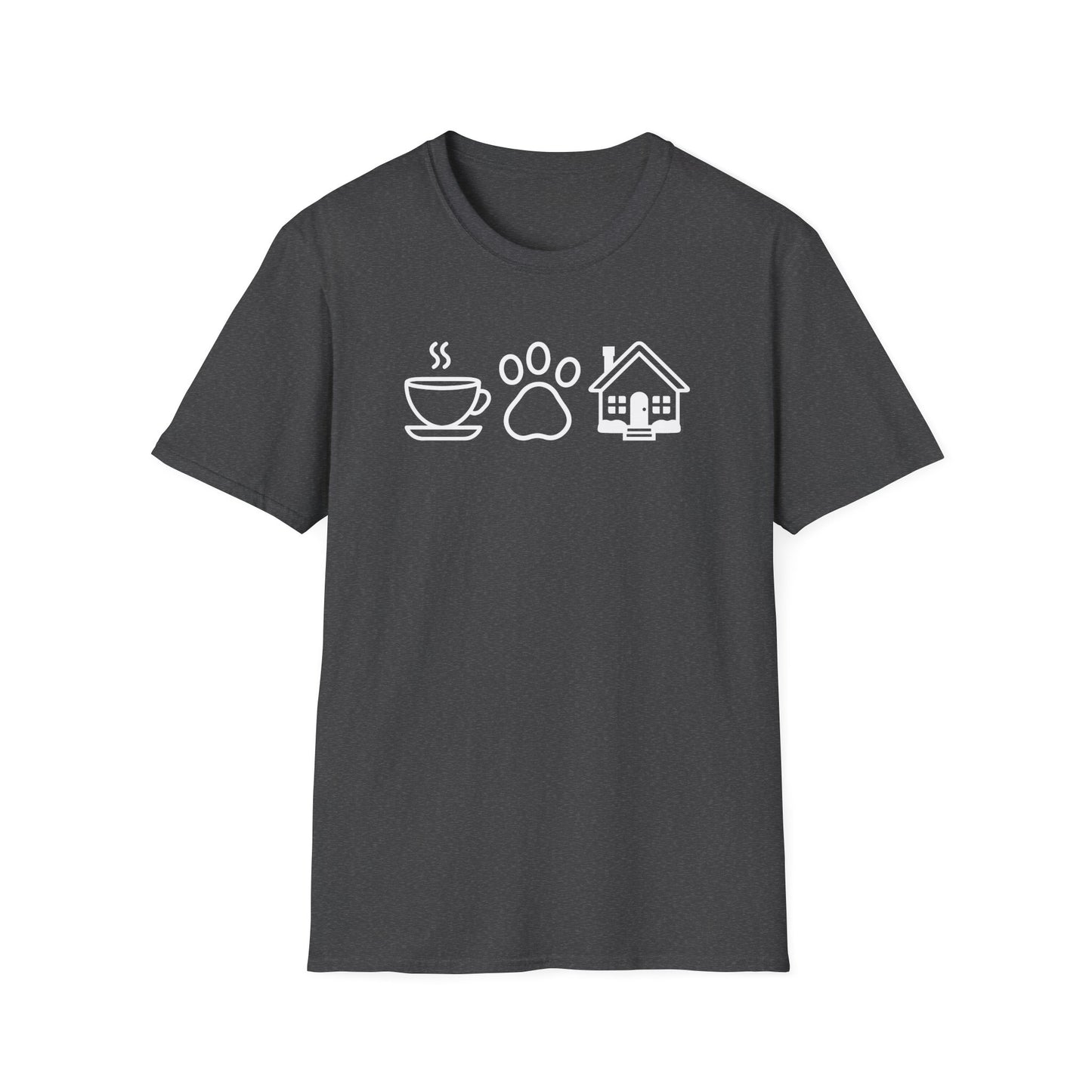 Coffee Pets Homes Icon - Real Estate T-Shirt