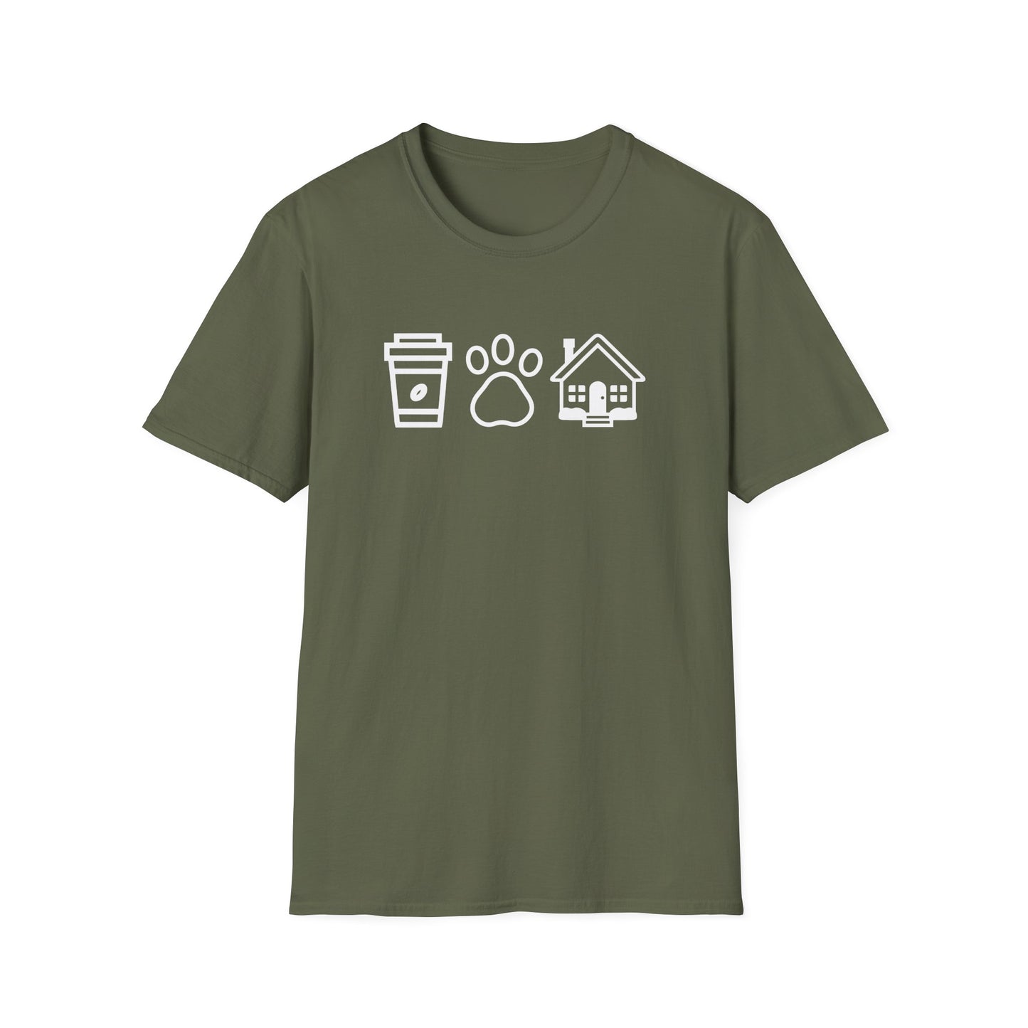 Latte Pets Homes Icon - Real Estate T-Shirt