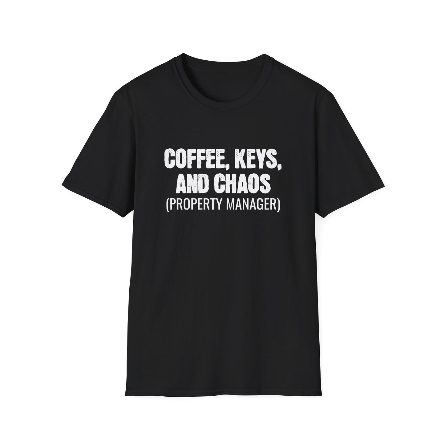 Coffee Keys Chaos - Property Manager T-Shirt