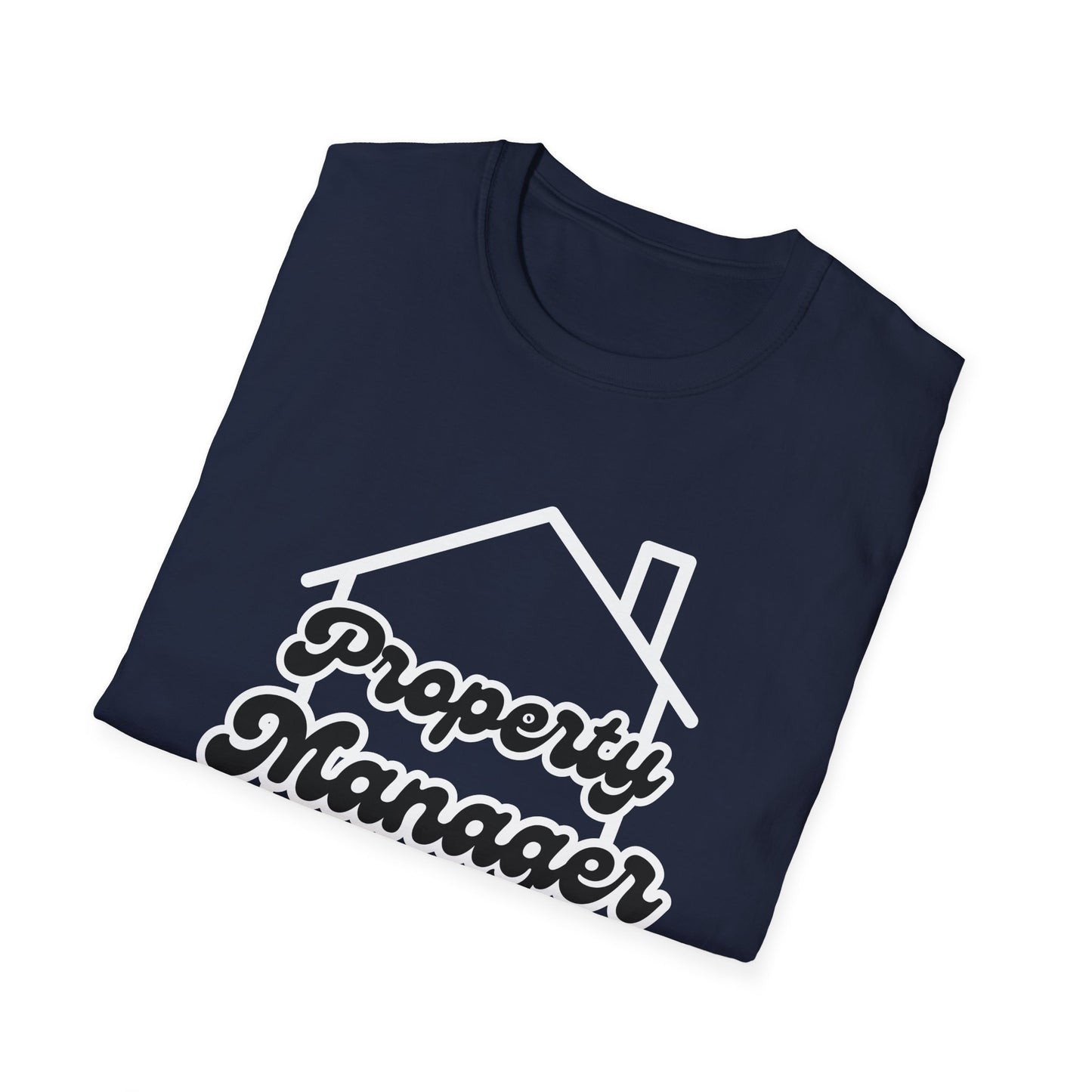 Property Manager House Icon - Real Estate T-Shirt