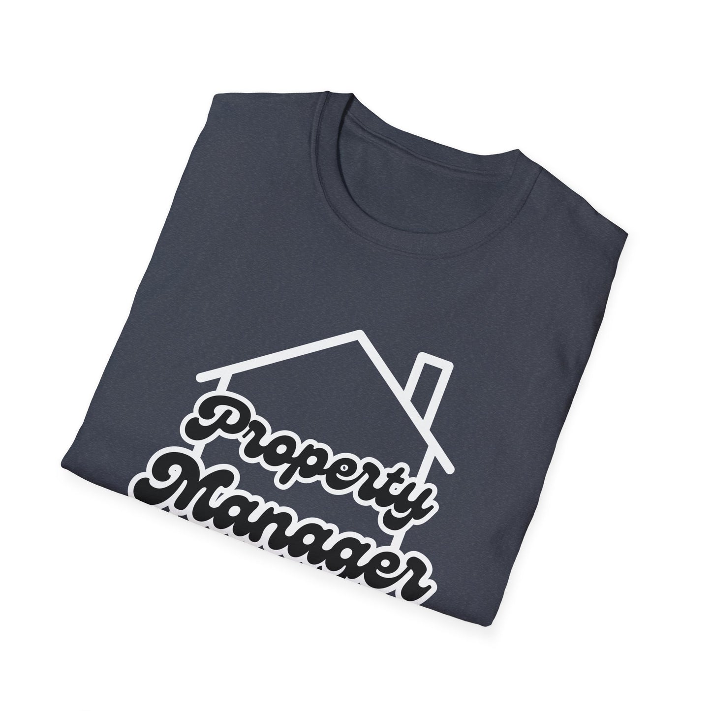 Property Manager House Icon - Real Estate T-Shirt