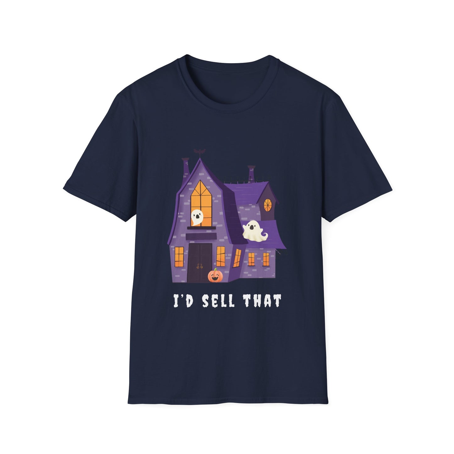 I'd Sell That - Halloween House Real Estate T-Shirt