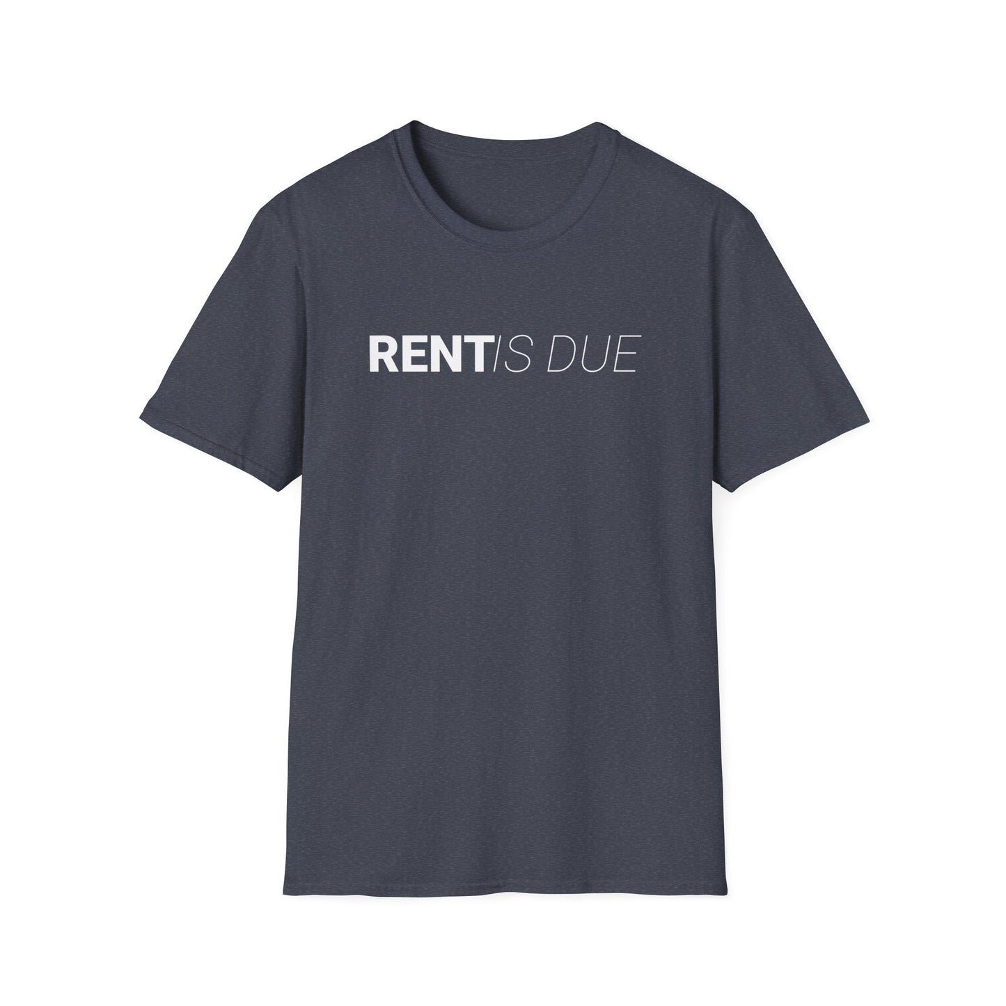 Rent is Due - Minimal Landlord T-Shirt