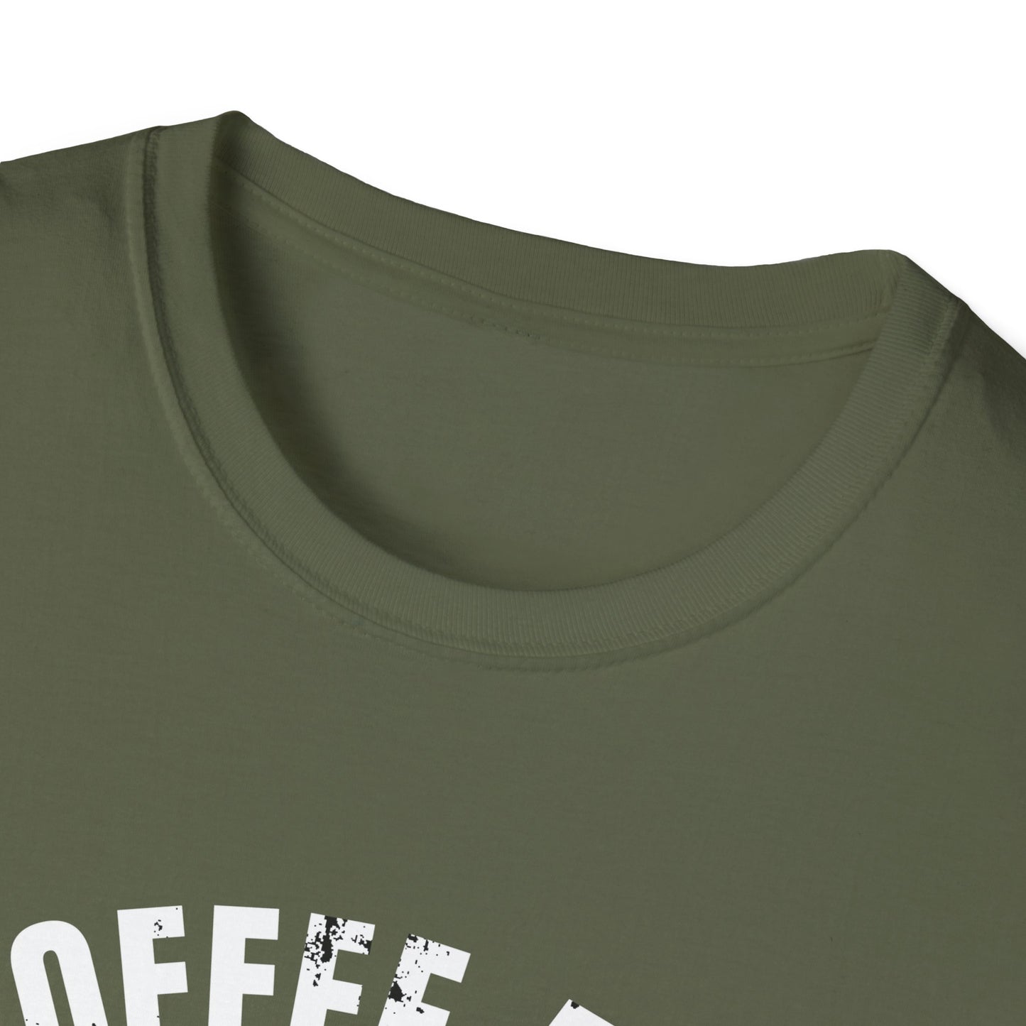 Coffee & Real Estate Vintage Distressed Font - Real Estate T-Shirt