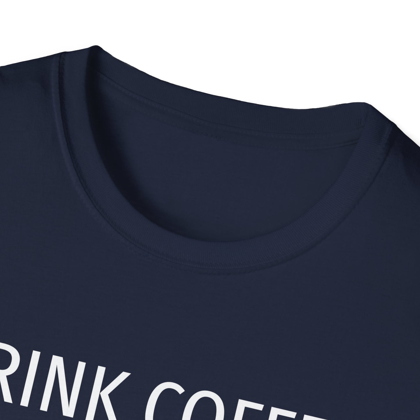 Drink Coffee Sell Houses Be Happy script font - Real Estate T-Shirt