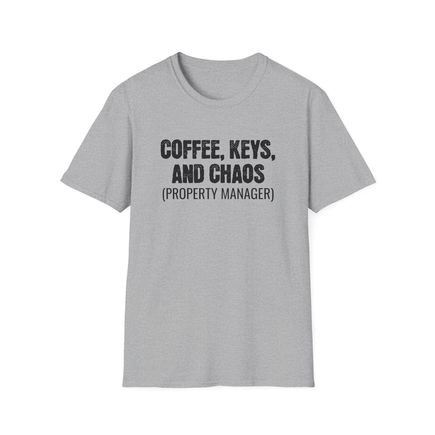 Coffee Keys Chaos - Property Manager T-Shirt