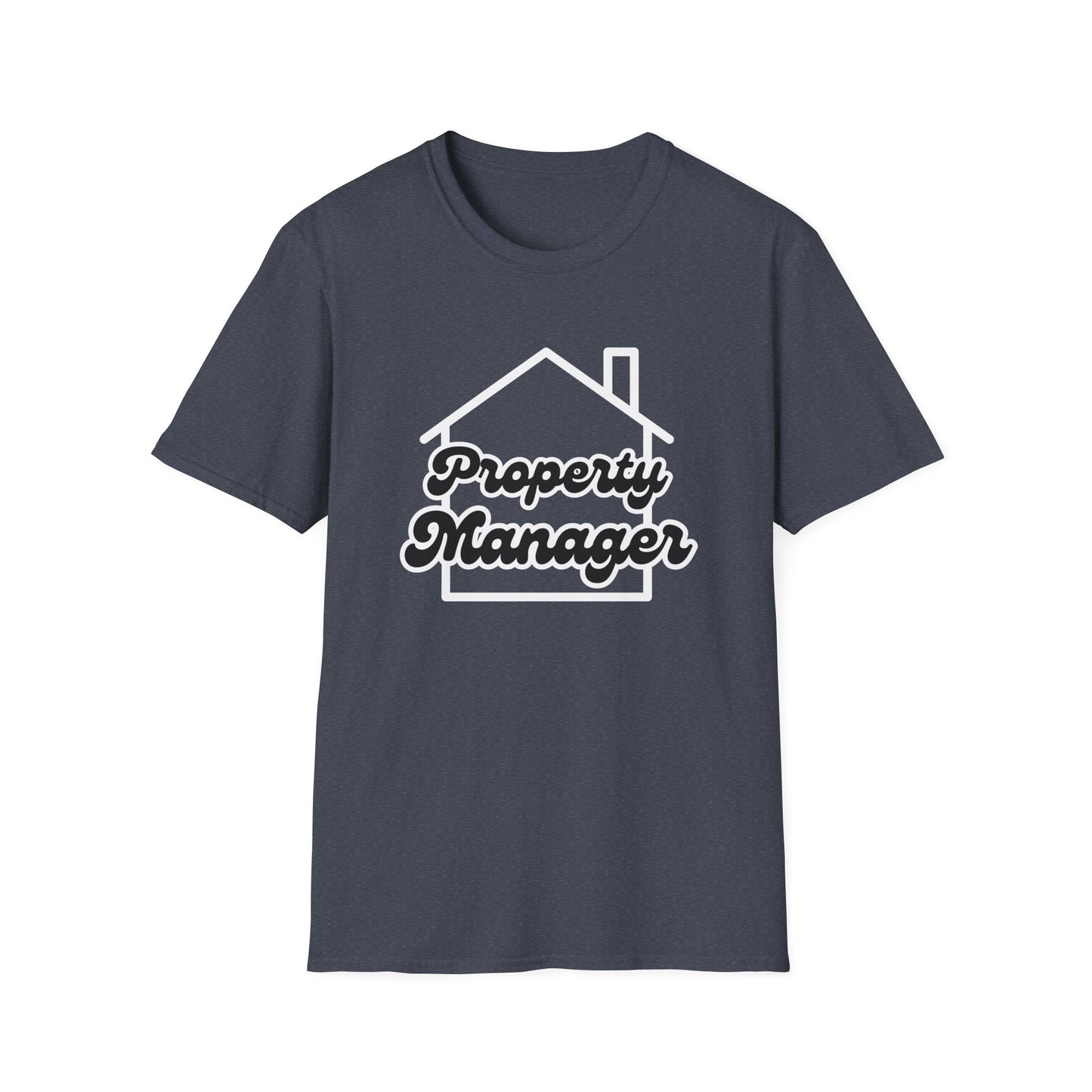 Property Manager House Icon - Real Estate T-Shirt