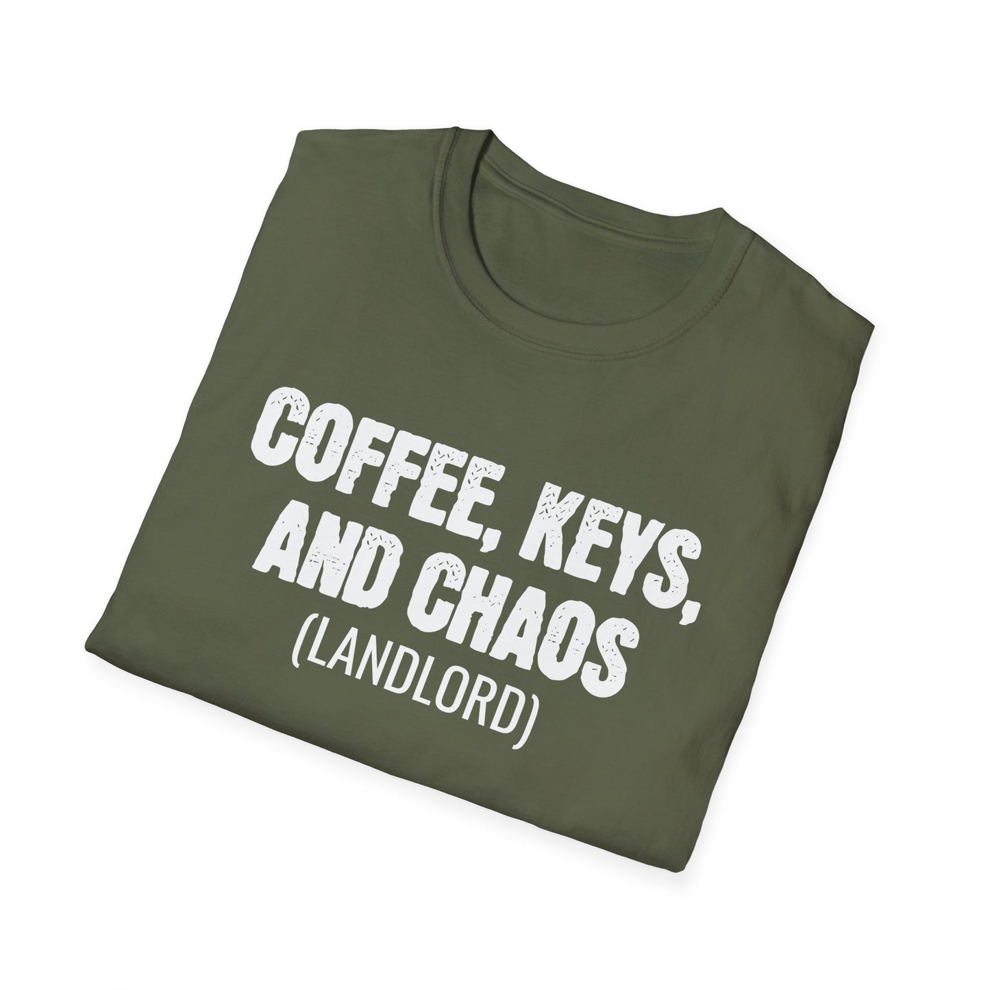 Coffee Keys Chaos - Landlord T-Shirt
