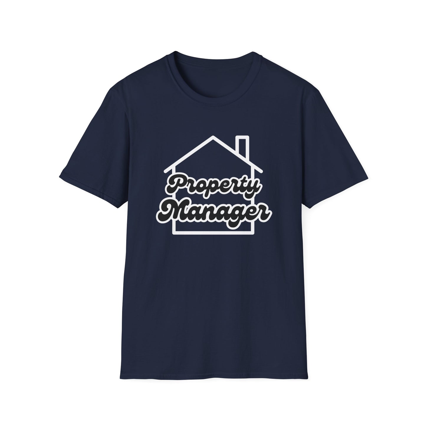 Property Manager House Icon - Real Estate T-Shirt