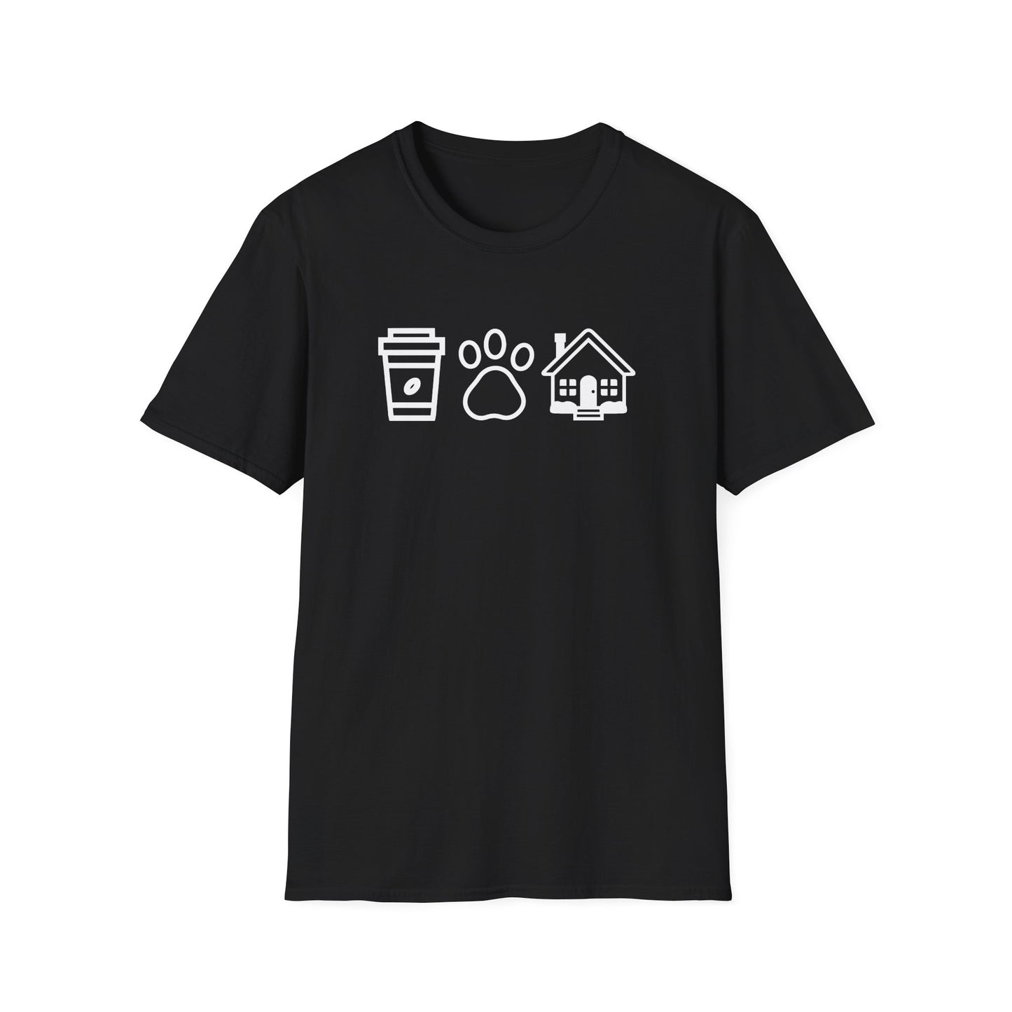 Latte Pets Homes Icon - Real Estate T-Shirt