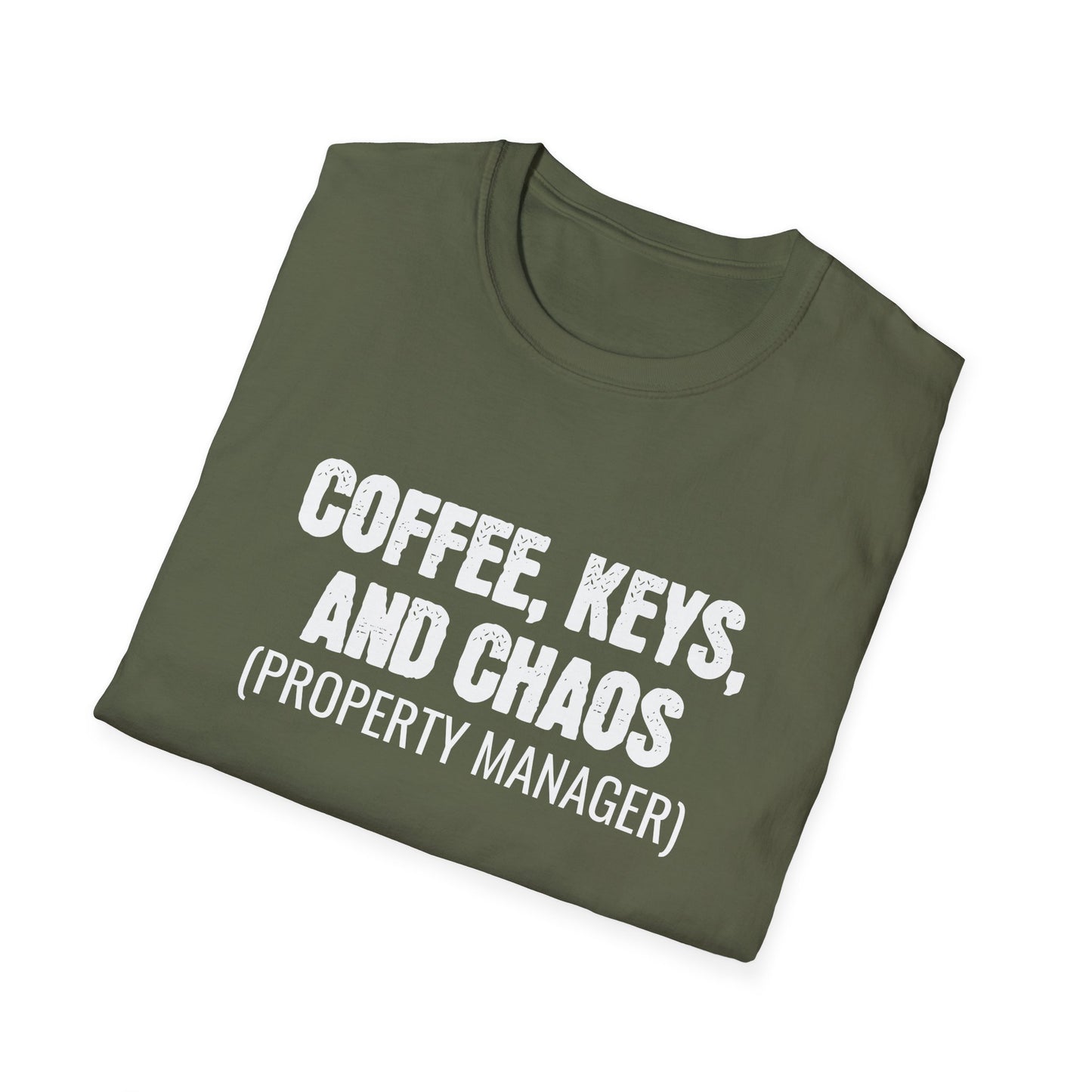 Coffee Keys Chaos - Property Manager T-Shirt