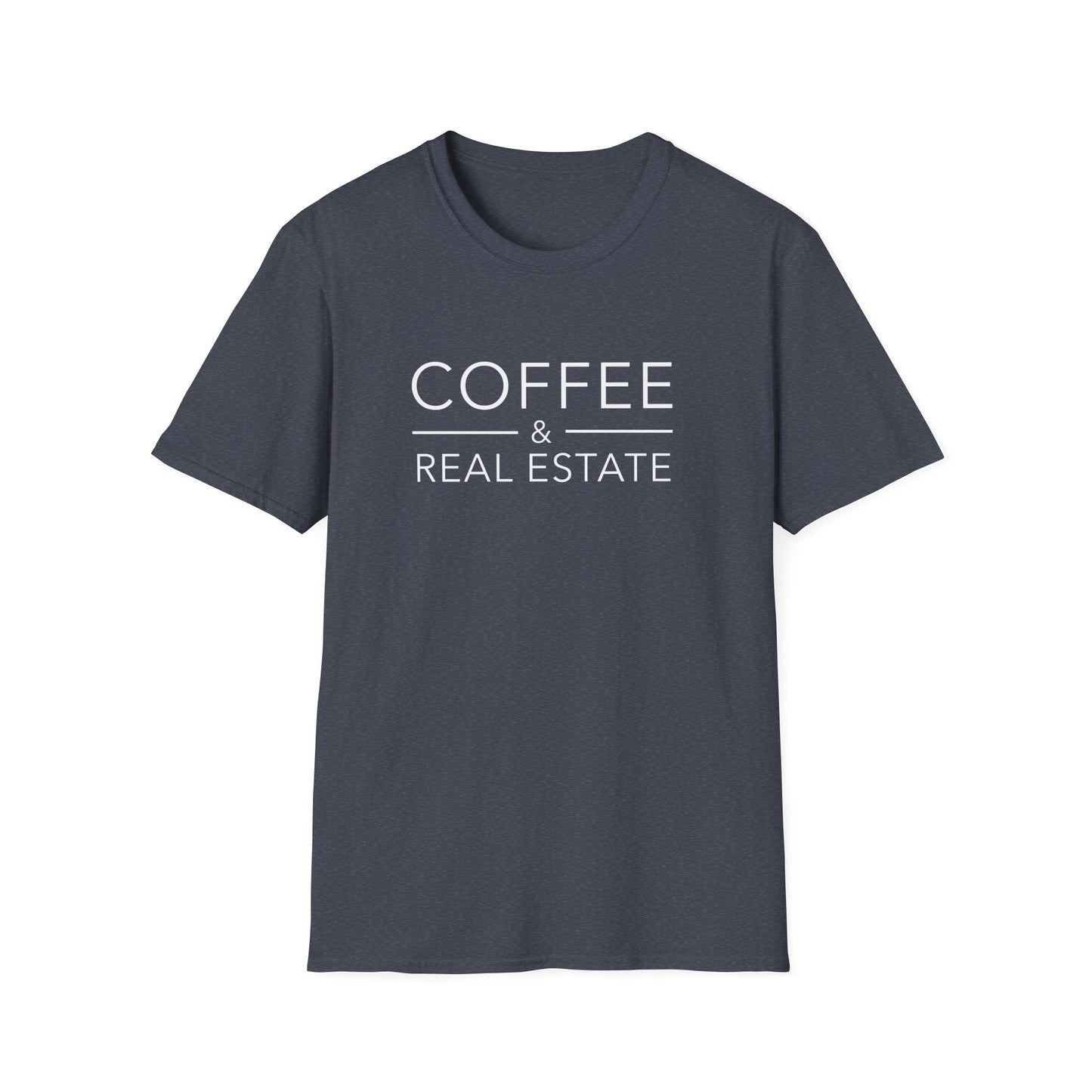 Coffee and Real Estate - Modern Real Estate T-Shirt