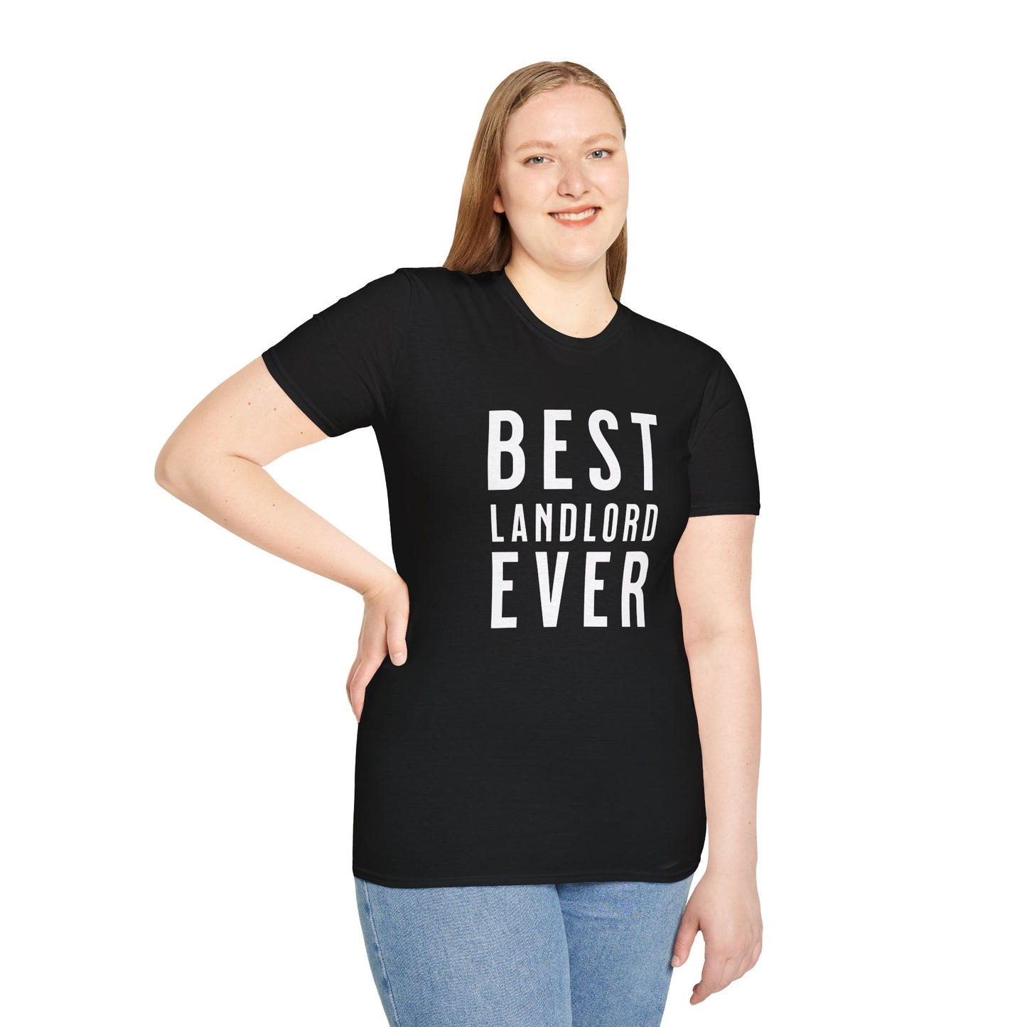 Best Landlord Ever - Bold Font Landlord T-Shirt