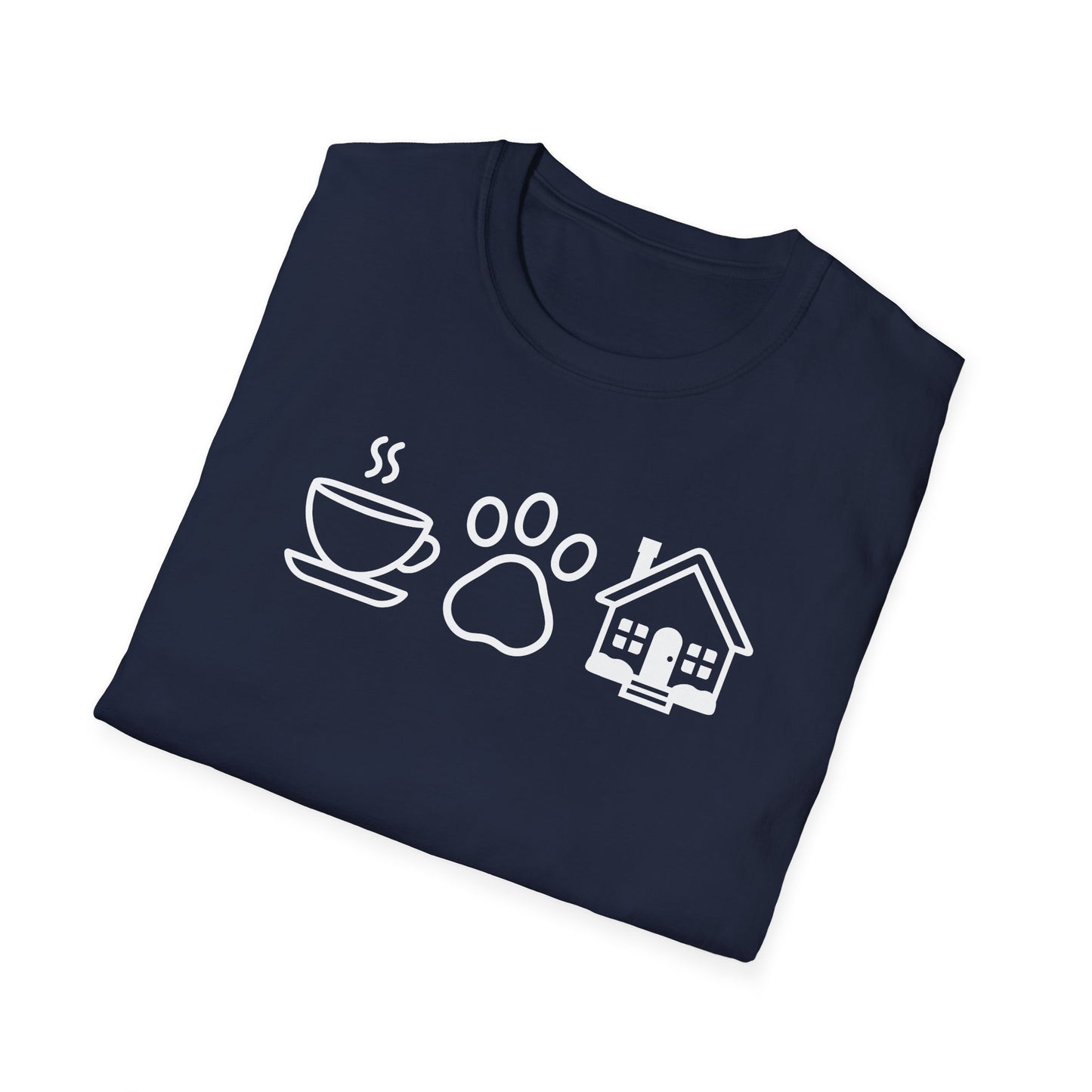 Coffee Pets Homes Icon - Real Estate T-Shirt