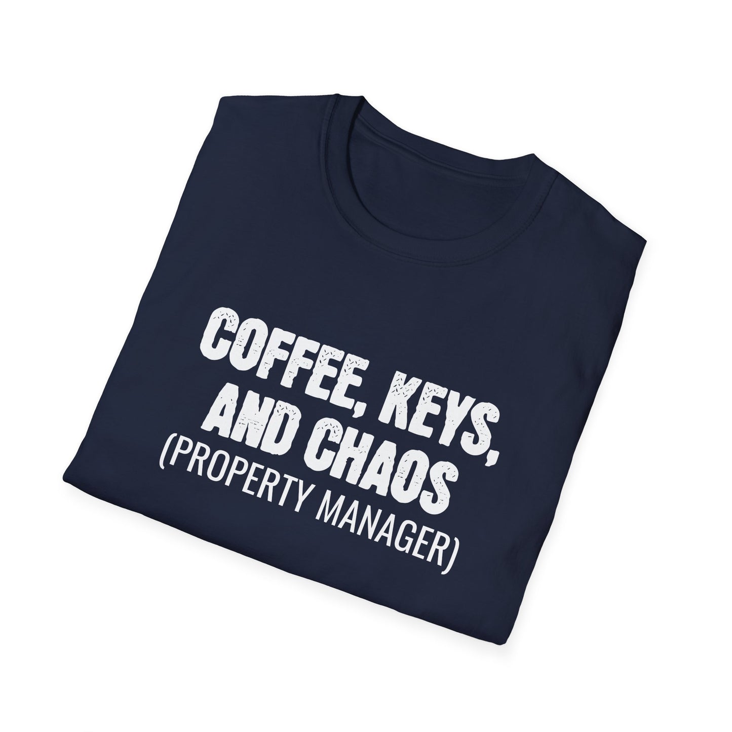 Coffee Keys Chaos - Property Manager T-Shirt
