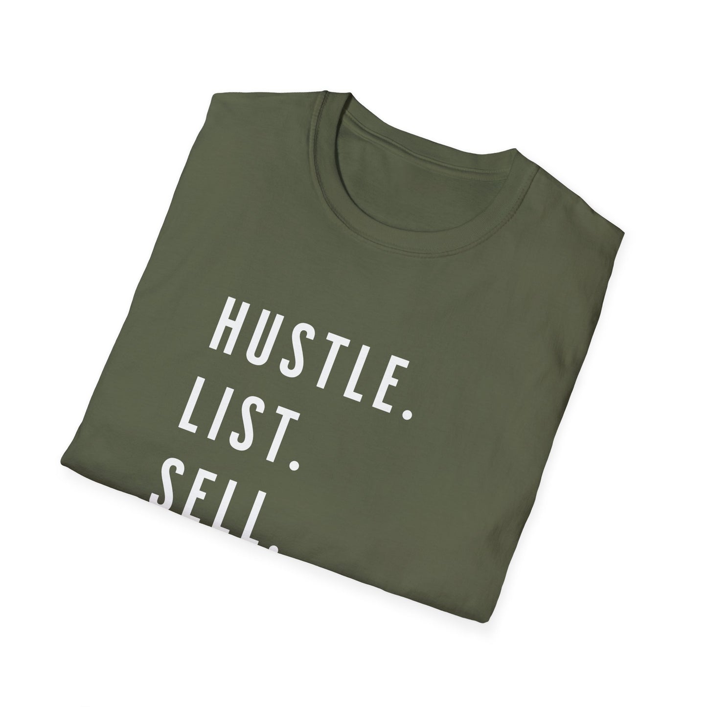 Hustle List Sell Repeat - Real Estate T-Shirt