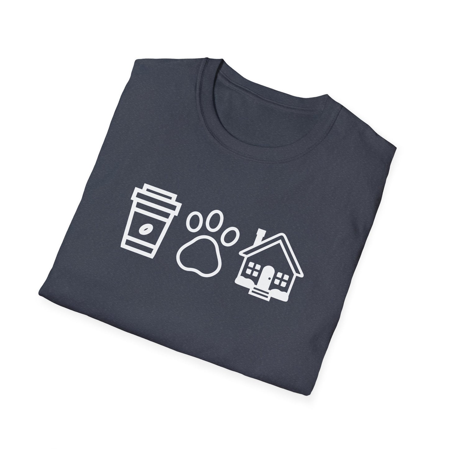 Latte Pets Homes Icon - Real Estate T-Shirt