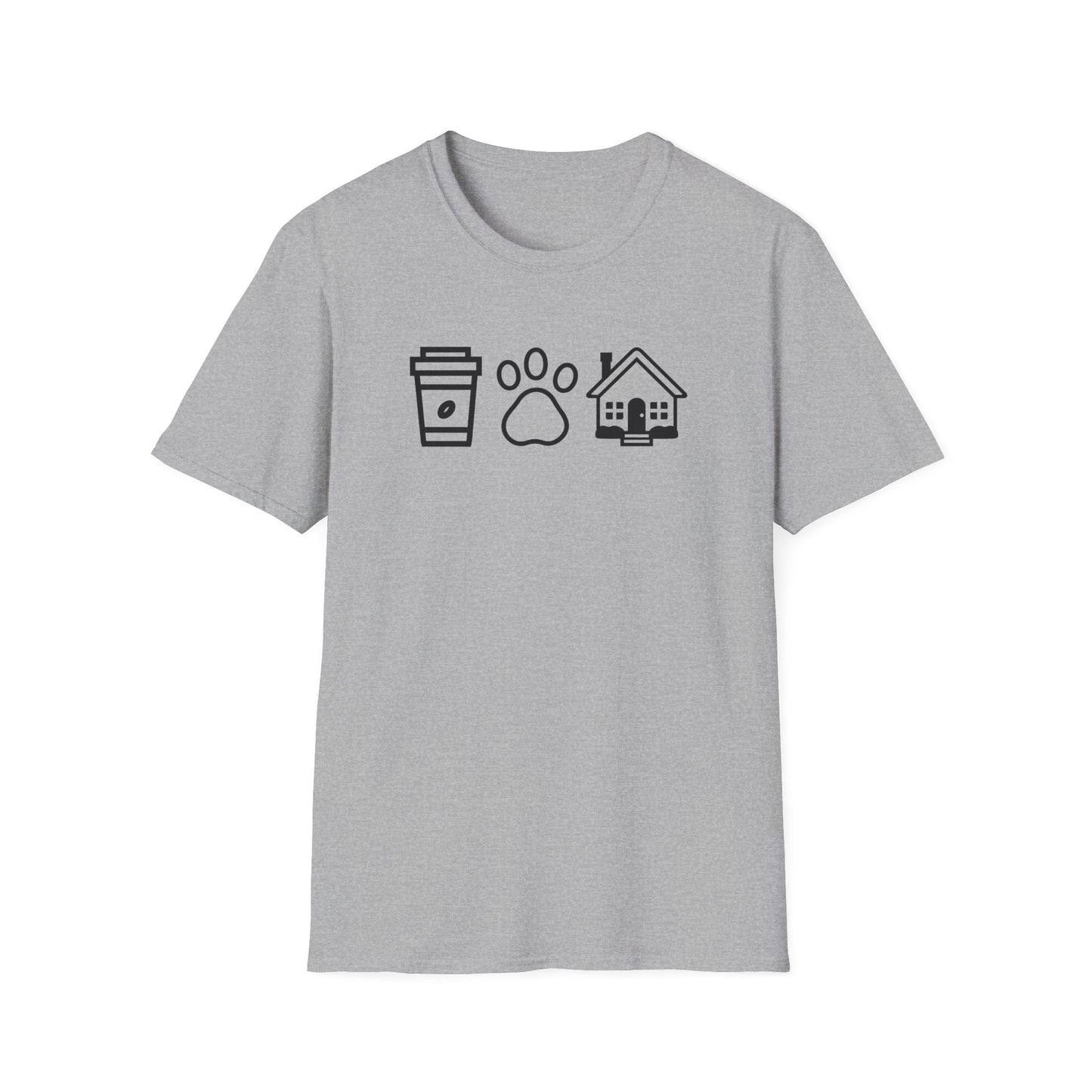 Latte Pets Homes Icon - Real Estate T-Shirt