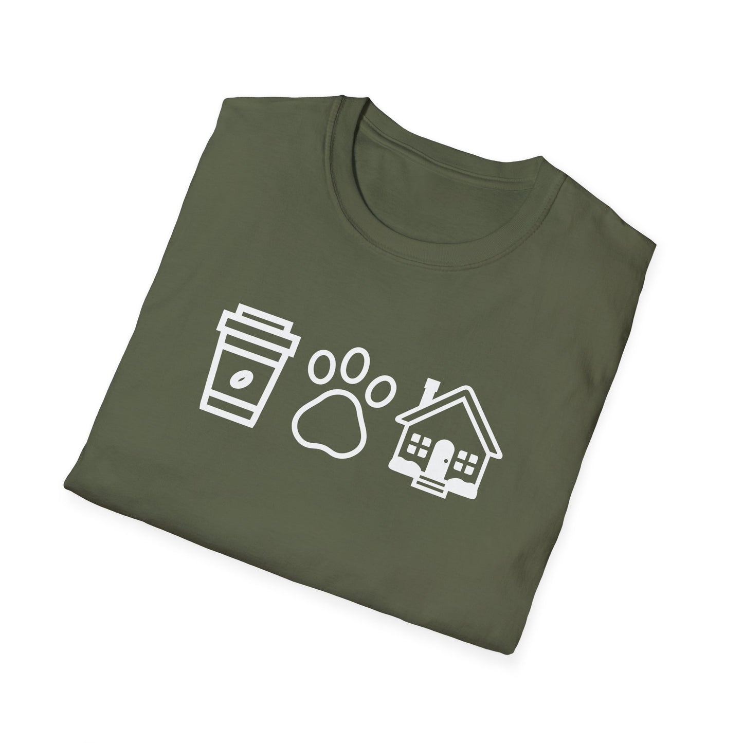Latte Pets Homes Icon - Real Estate T-Shirt