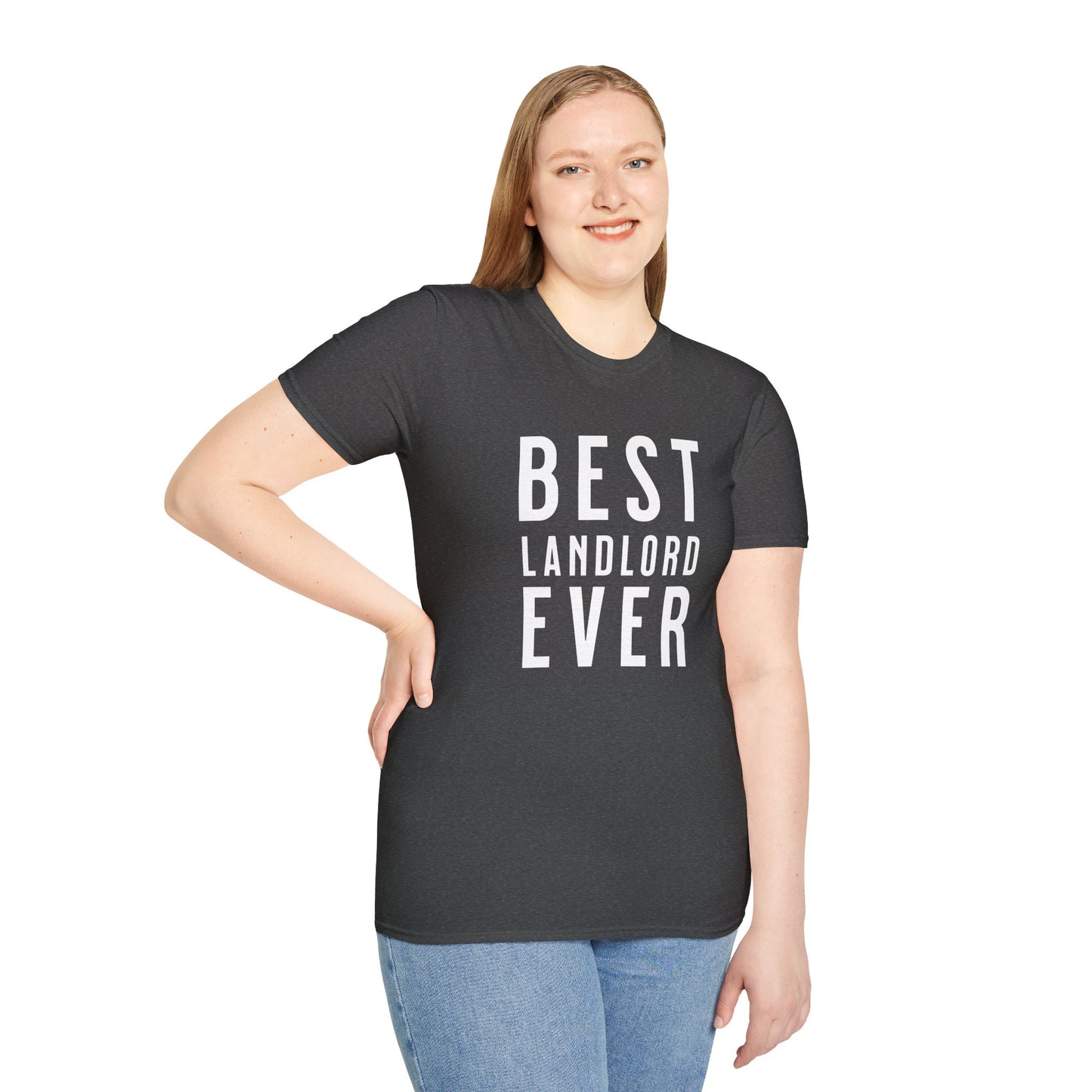 Best Landlord Ever - Bold Font Landlord T-Shirt