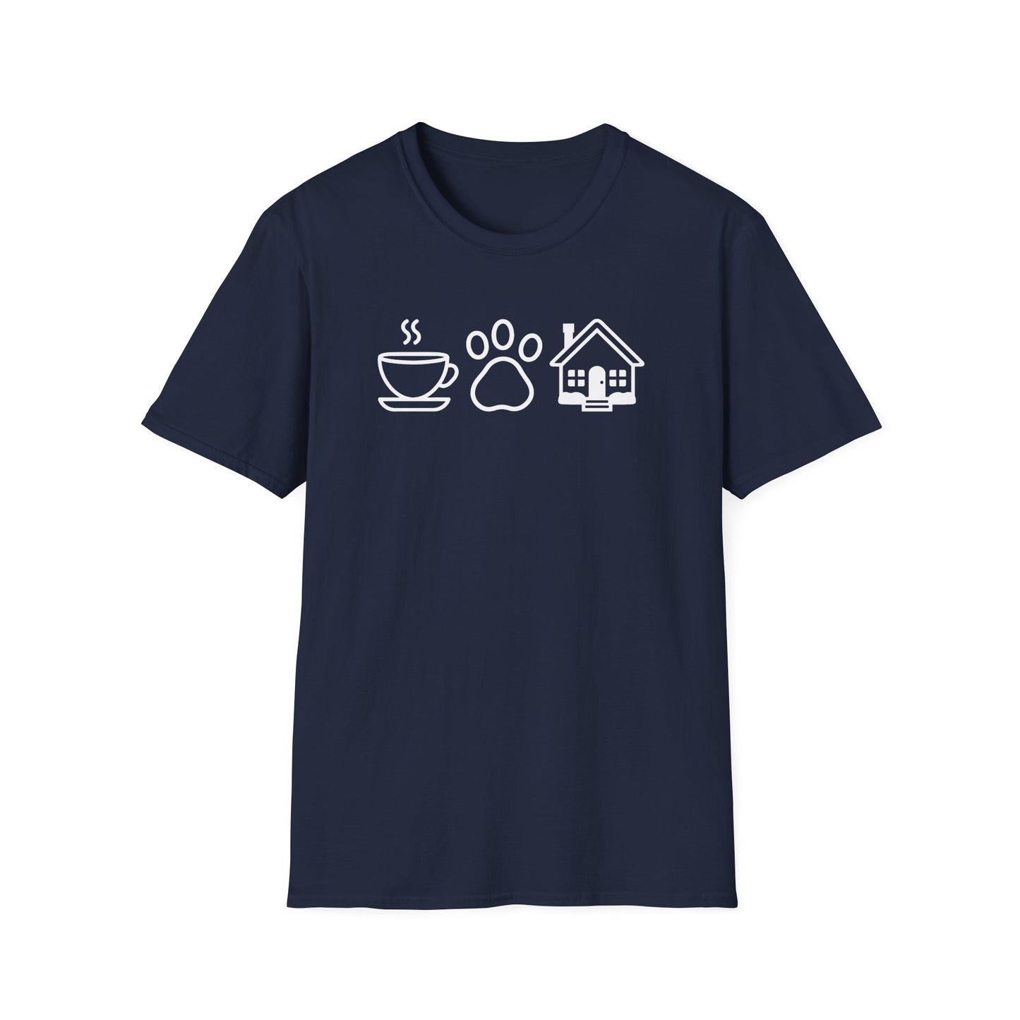 Coffee Pets Homes Icon - Real Estate T-Shirt