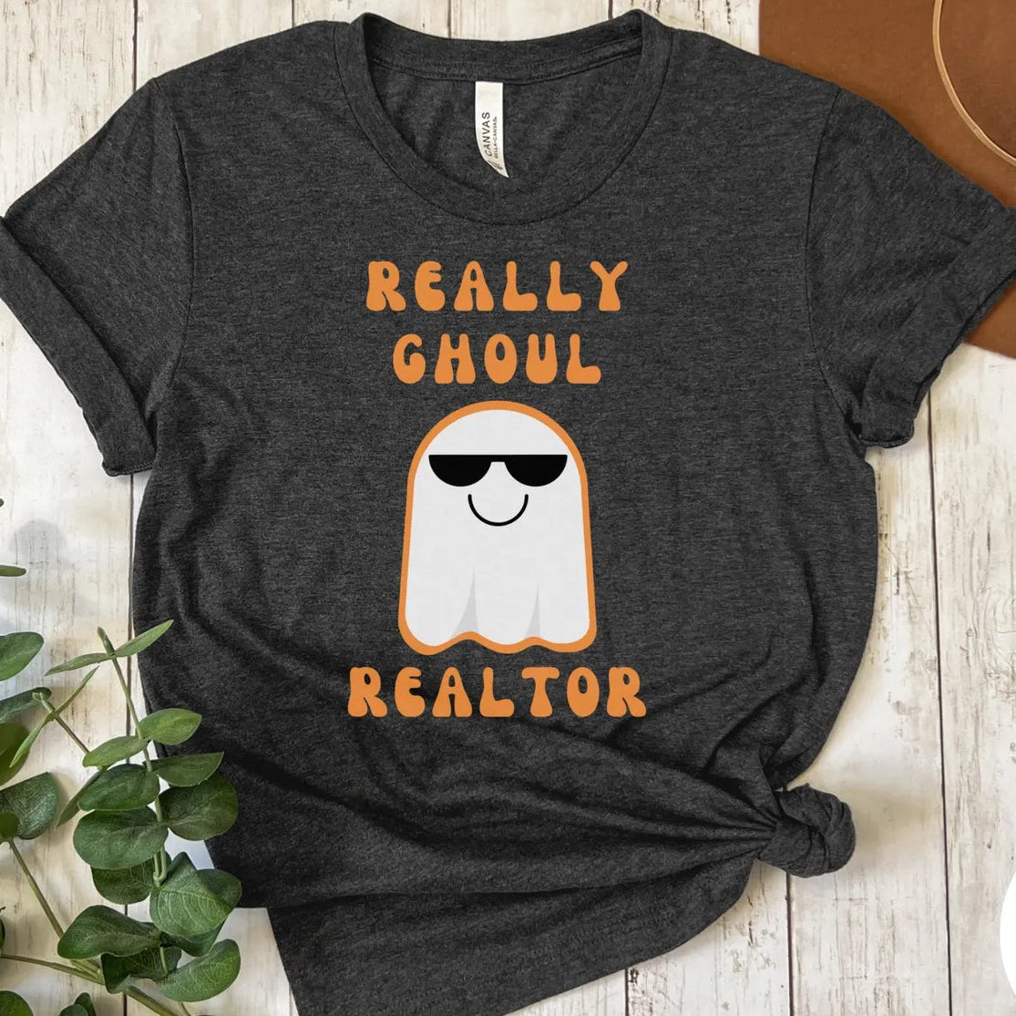 Really Ghoul Realtor – Halloween Real Estate T-Shirt