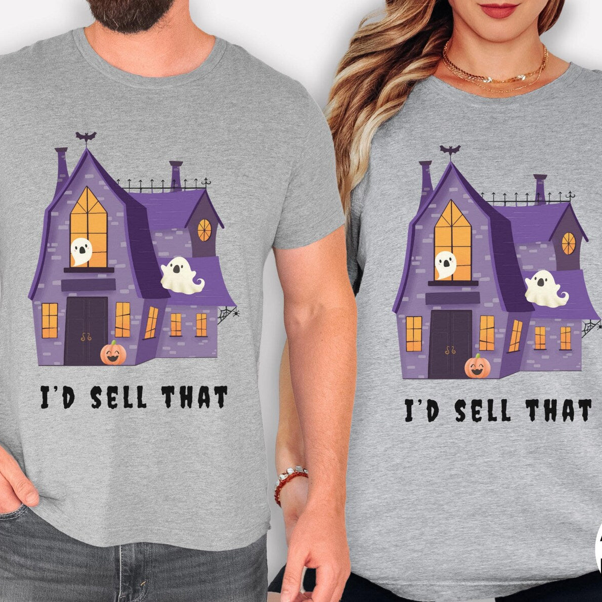 I'd Sell That - Halloween House Real Estate T-Shirt