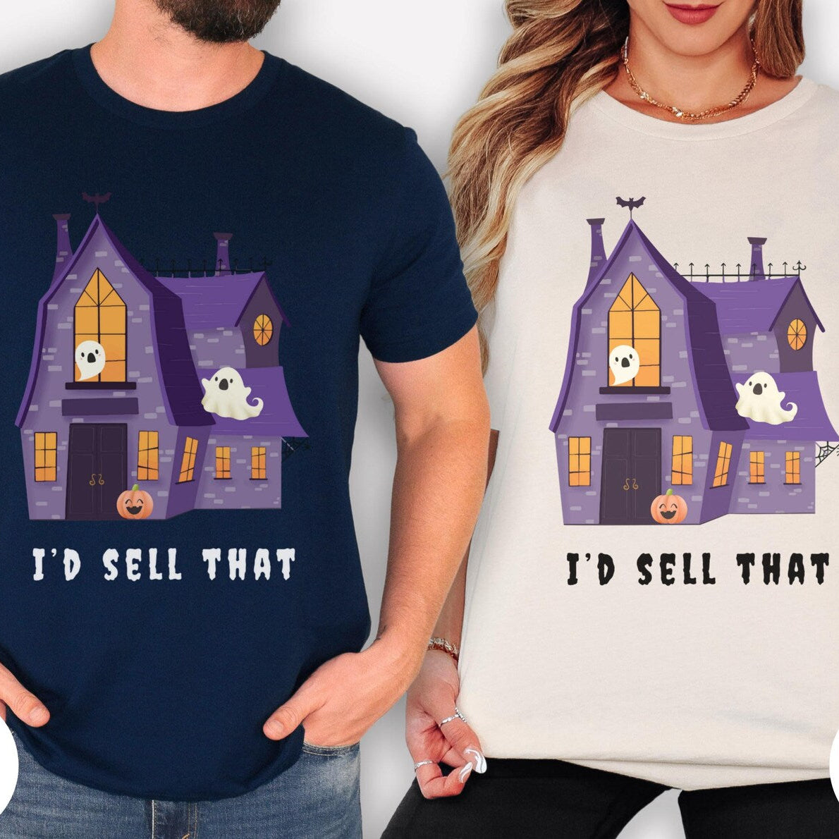 I'd Sell That - Halloween House Real Estate T-Shirt