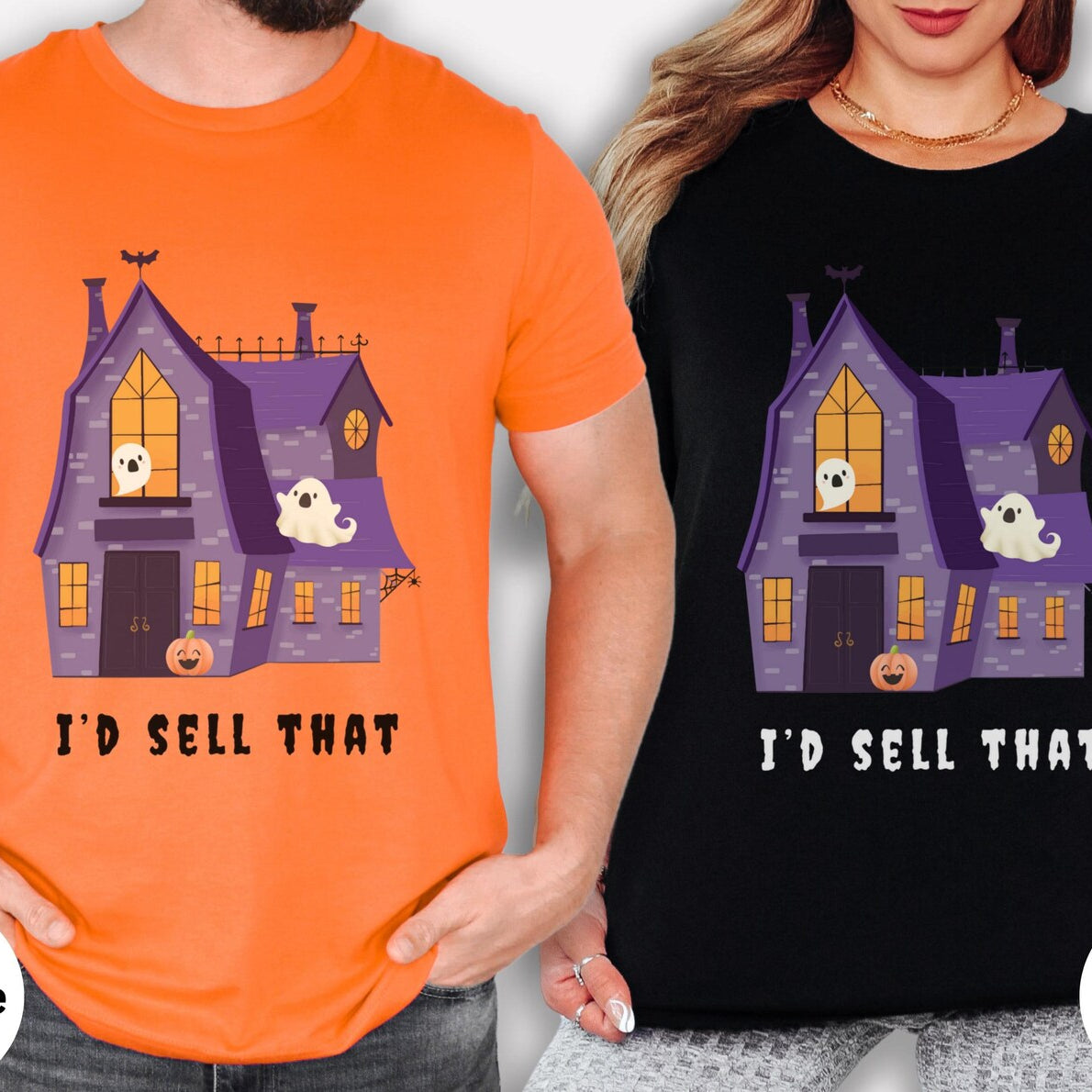 I'd Sell That - Halloween House Real Estate T-Shirt